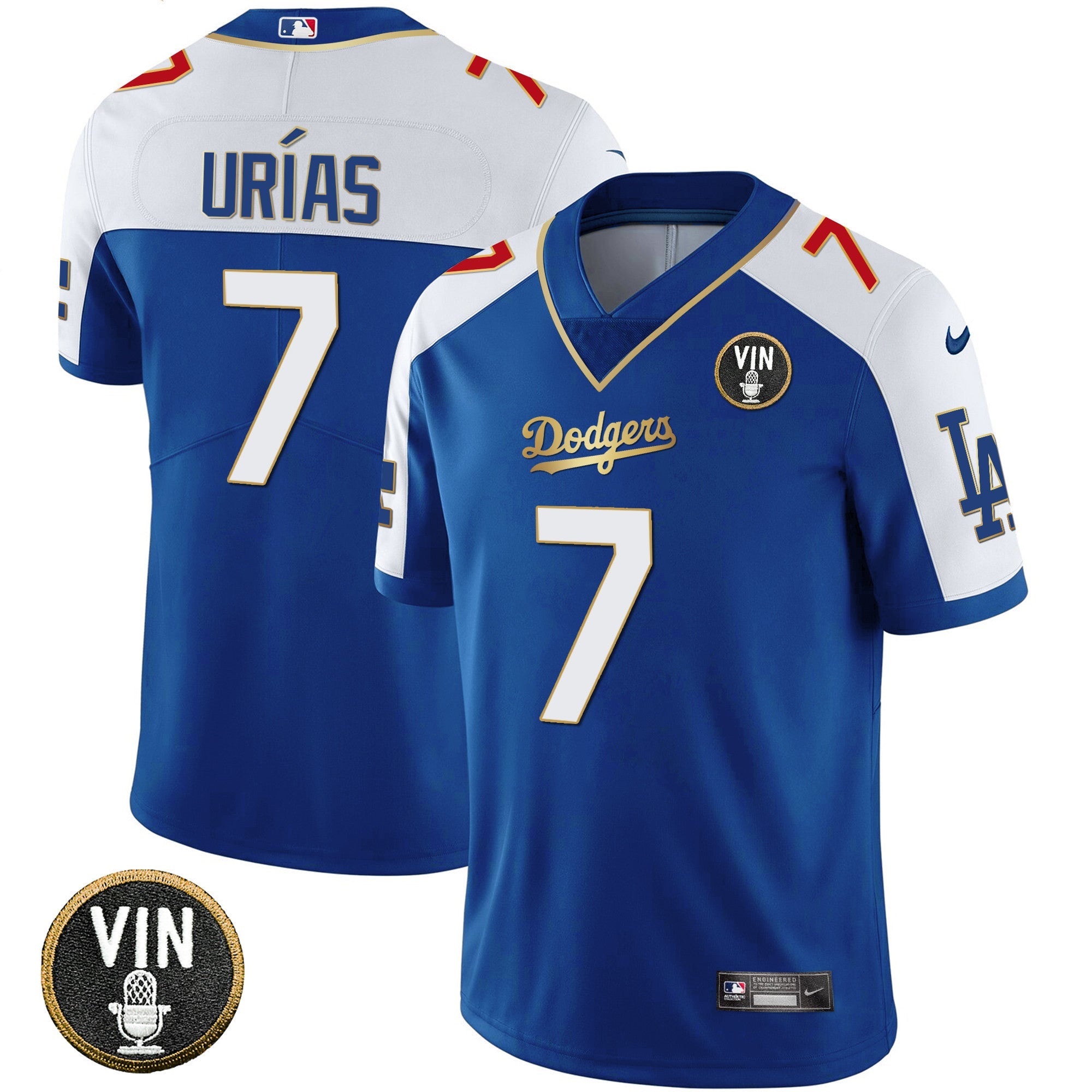 Los Angeles 2023 Vapor Royal Gold Jersey