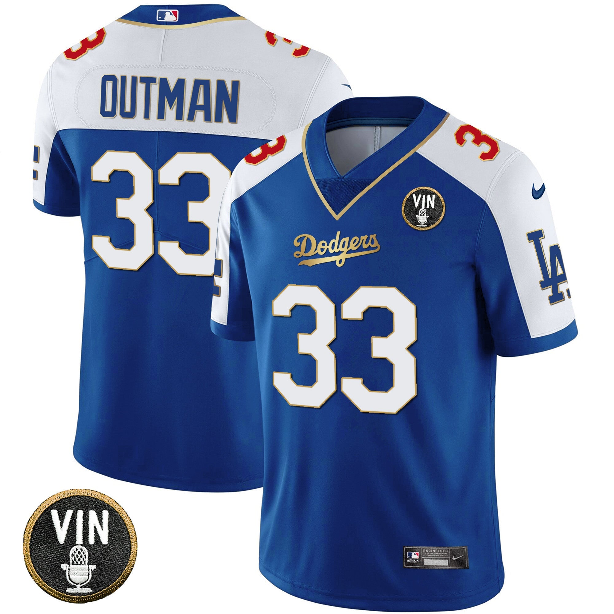 Los Angeles 2023 Vapor Royal Gold Jersey