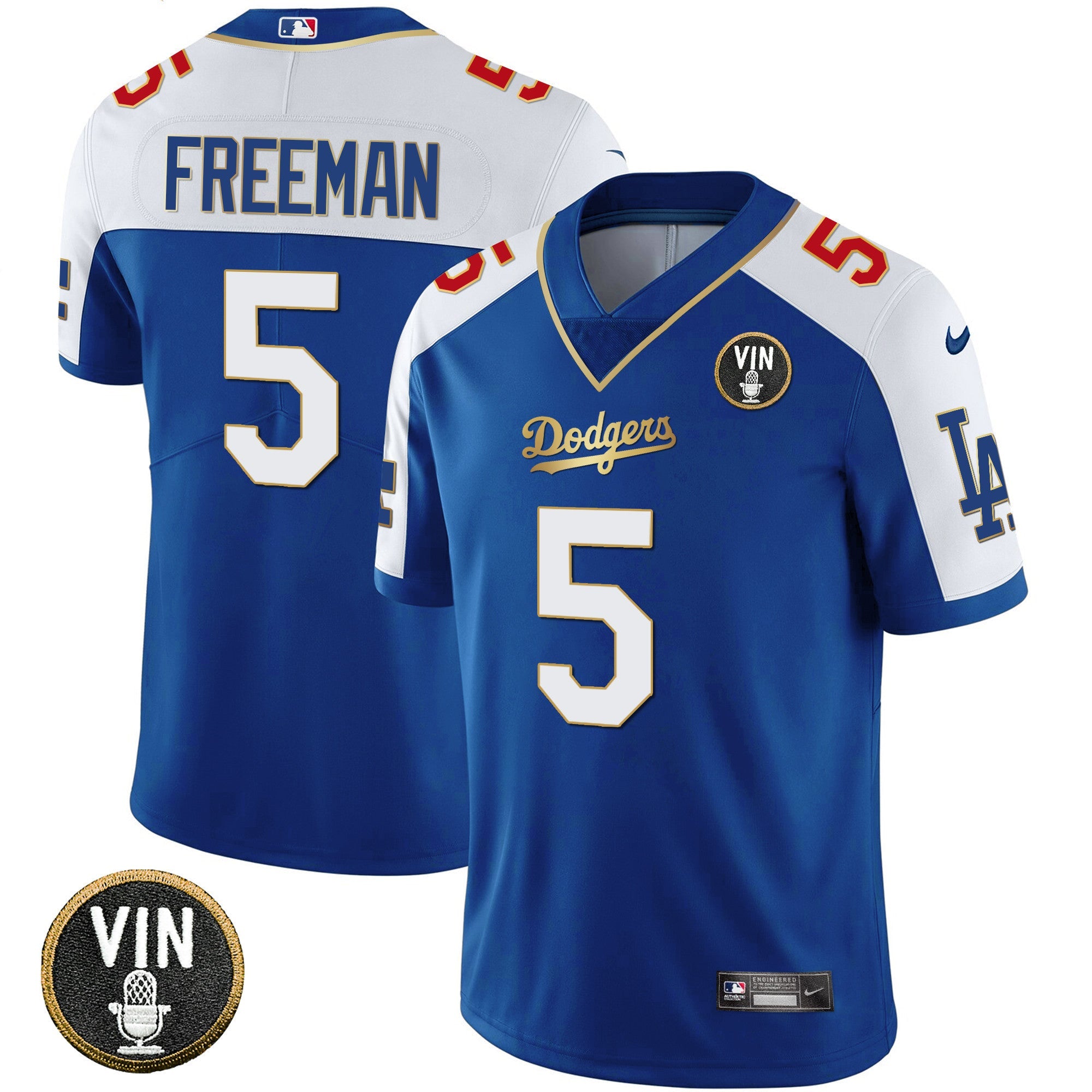 Los Angeles 2023 Vapor Royal Gold Jersey