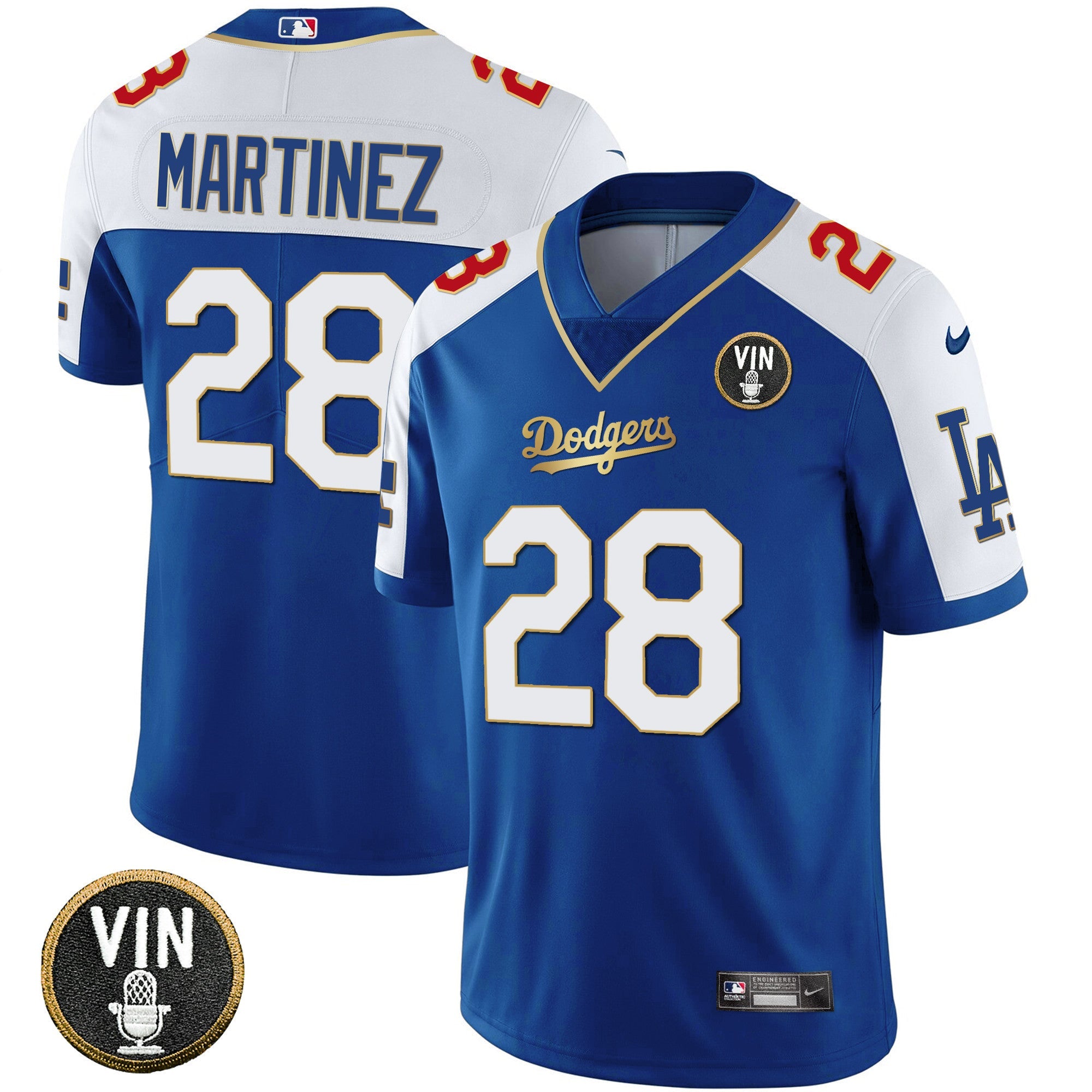 Los Angeles 2023 Vapor Royal Gold Jersey