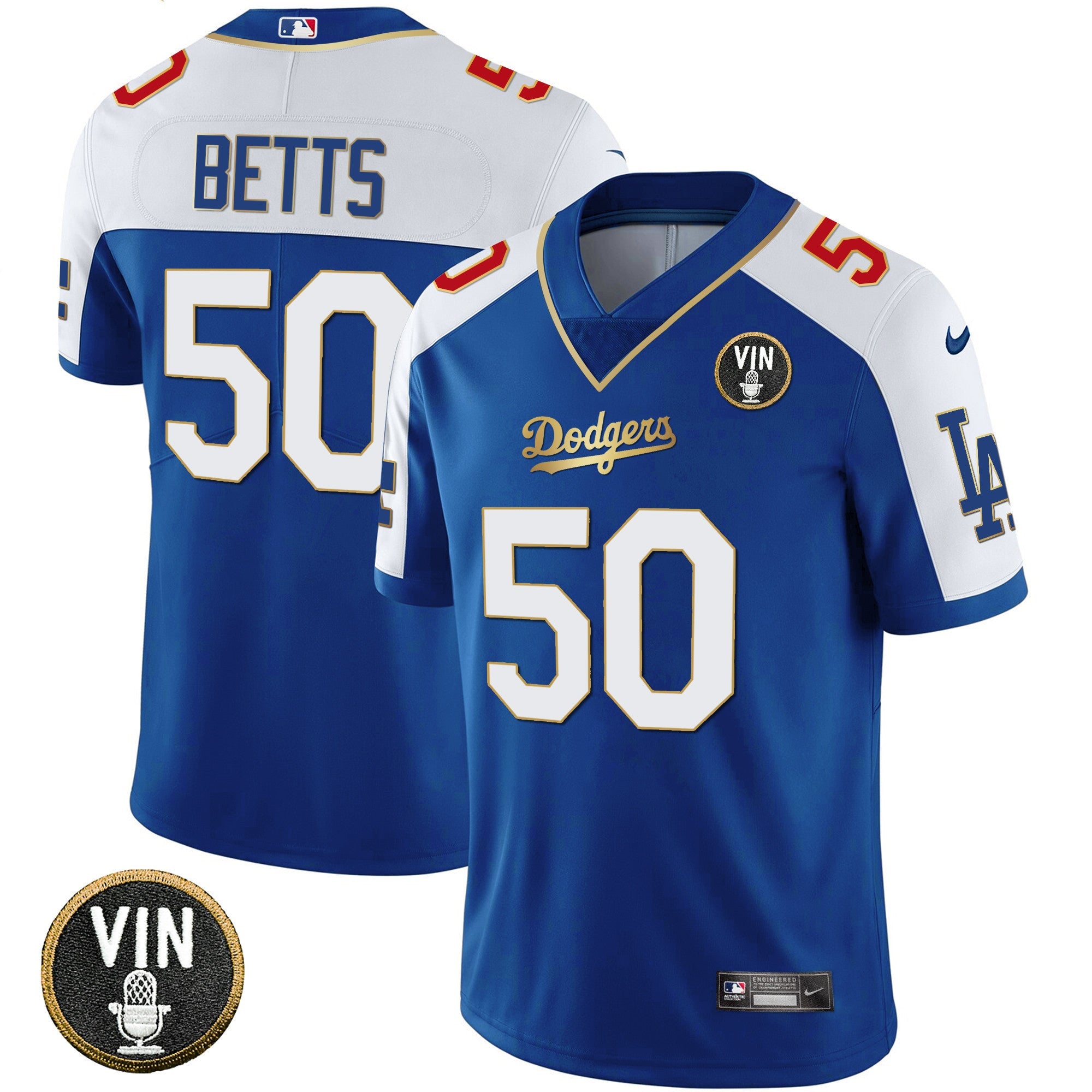 Los Angeles 2023 Vapor Royal Gold Jersey