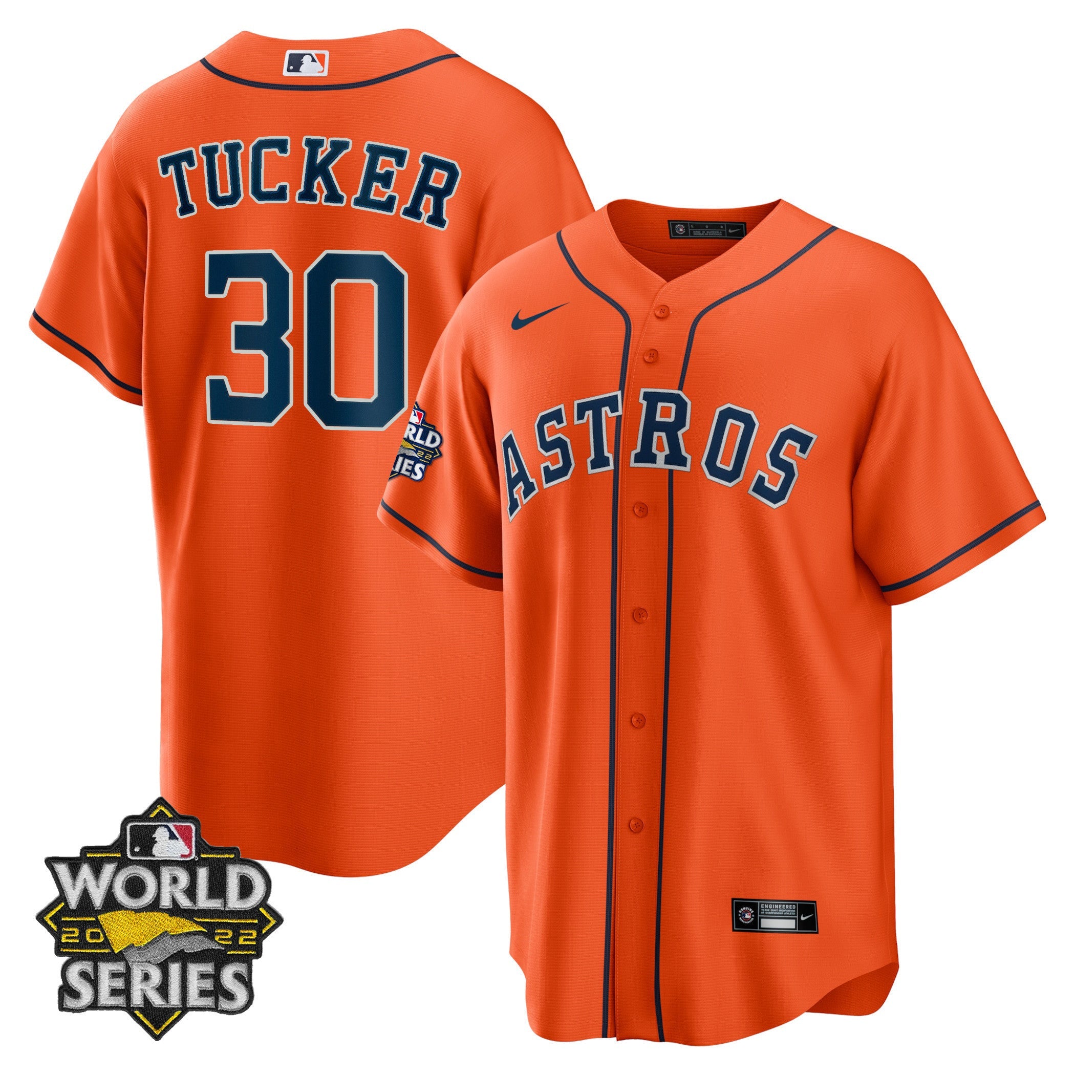 Women’s Houston Alternate 2022 World Series Player Jersey