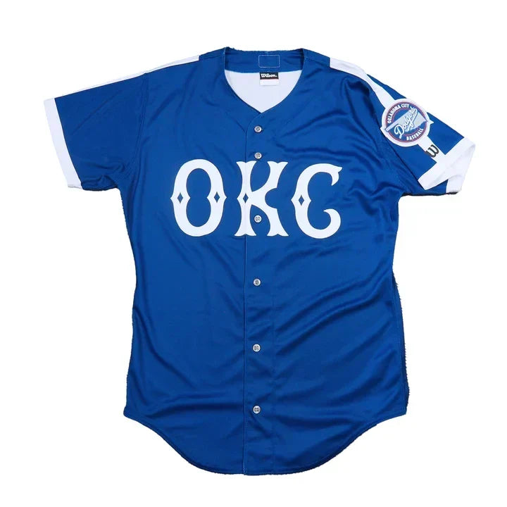 Oklahoma City OKC Blue Jersey