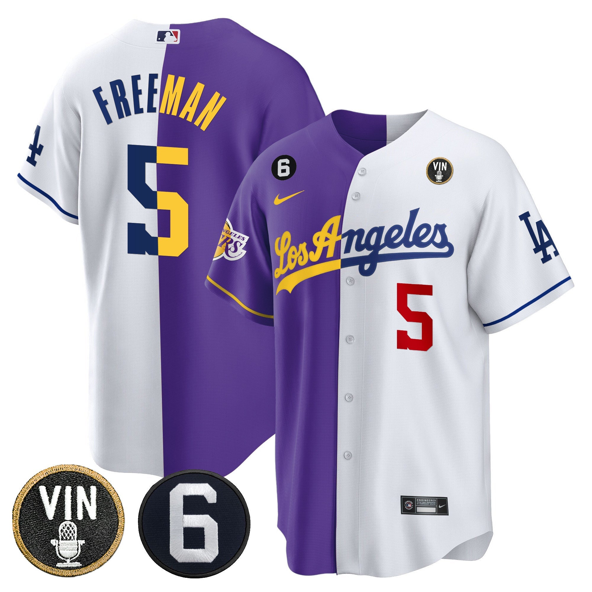 Men’s Split – Lakers Cool Base Jersey