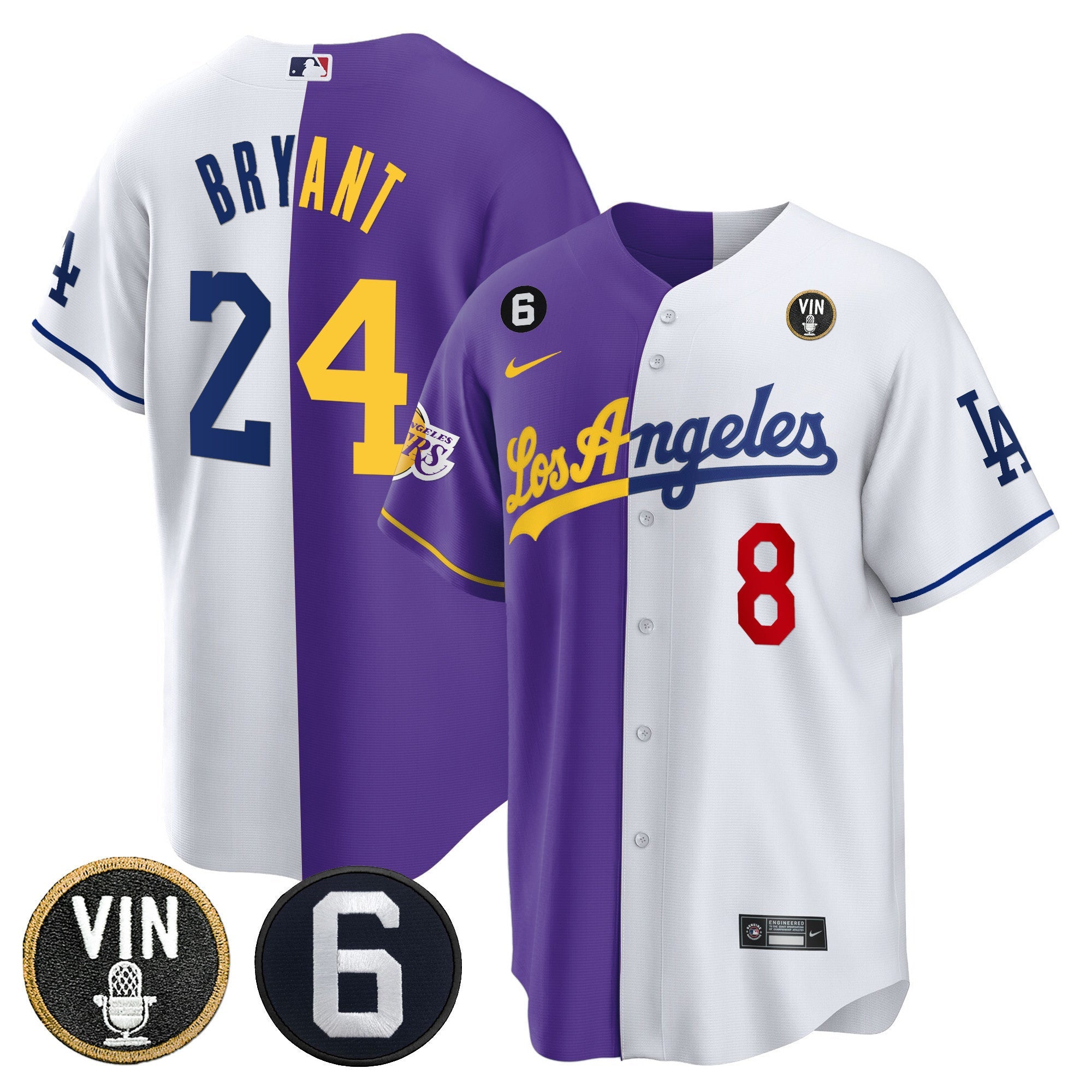 Men’s Split – Lakers Cool Base Jersey