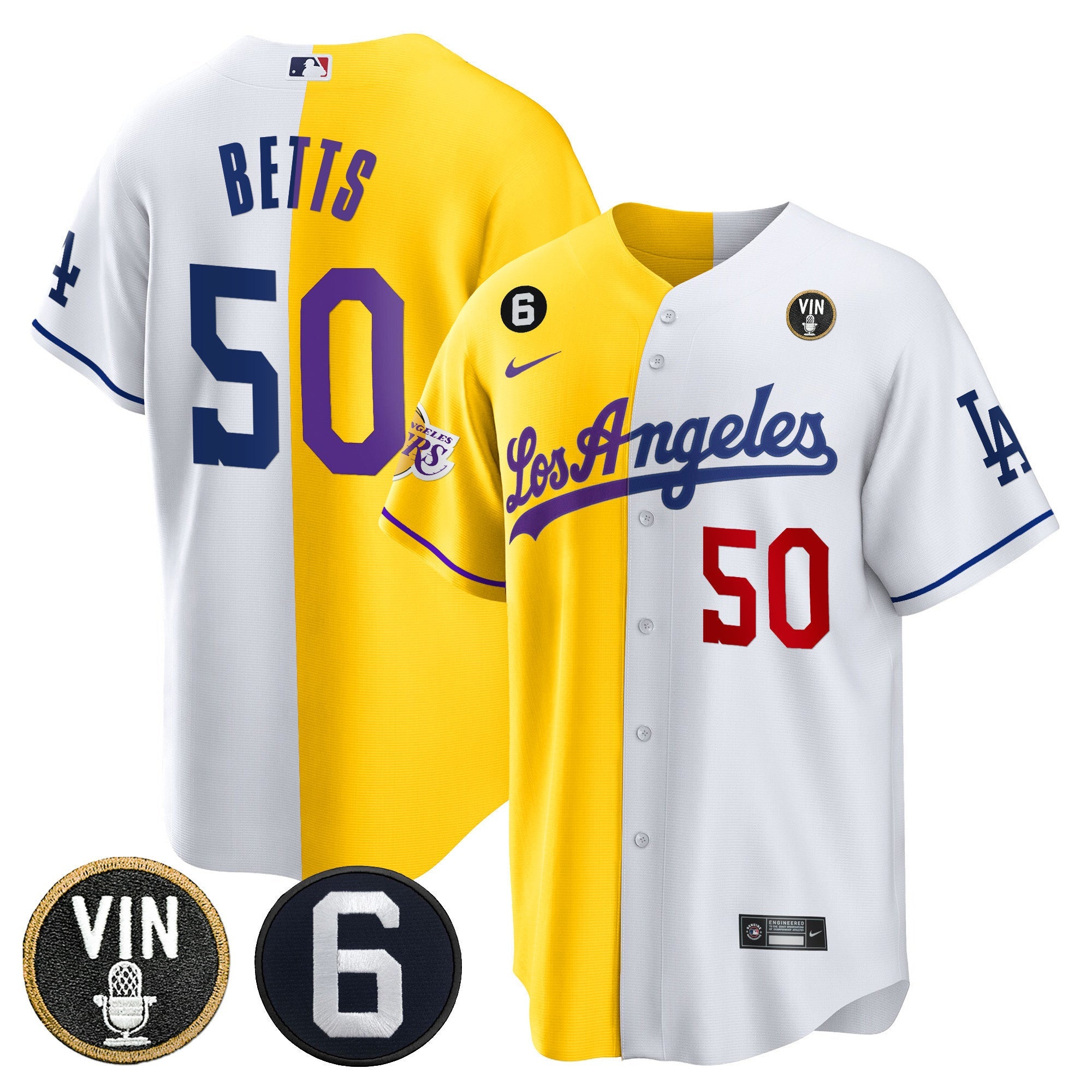 Men’s Split – Lakers Cool Base Jersey