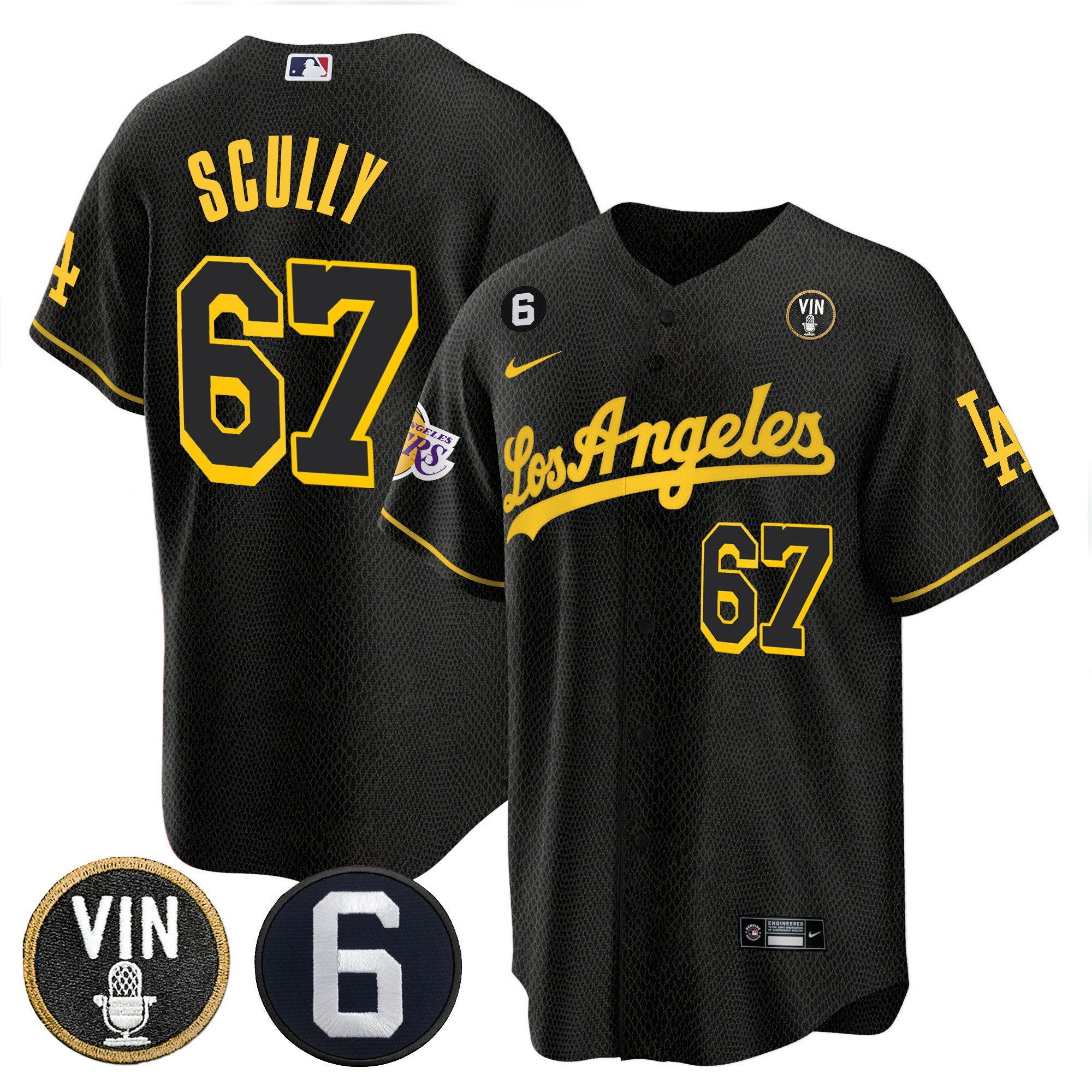 Men’s Split – Lakers Cool Base Jersey