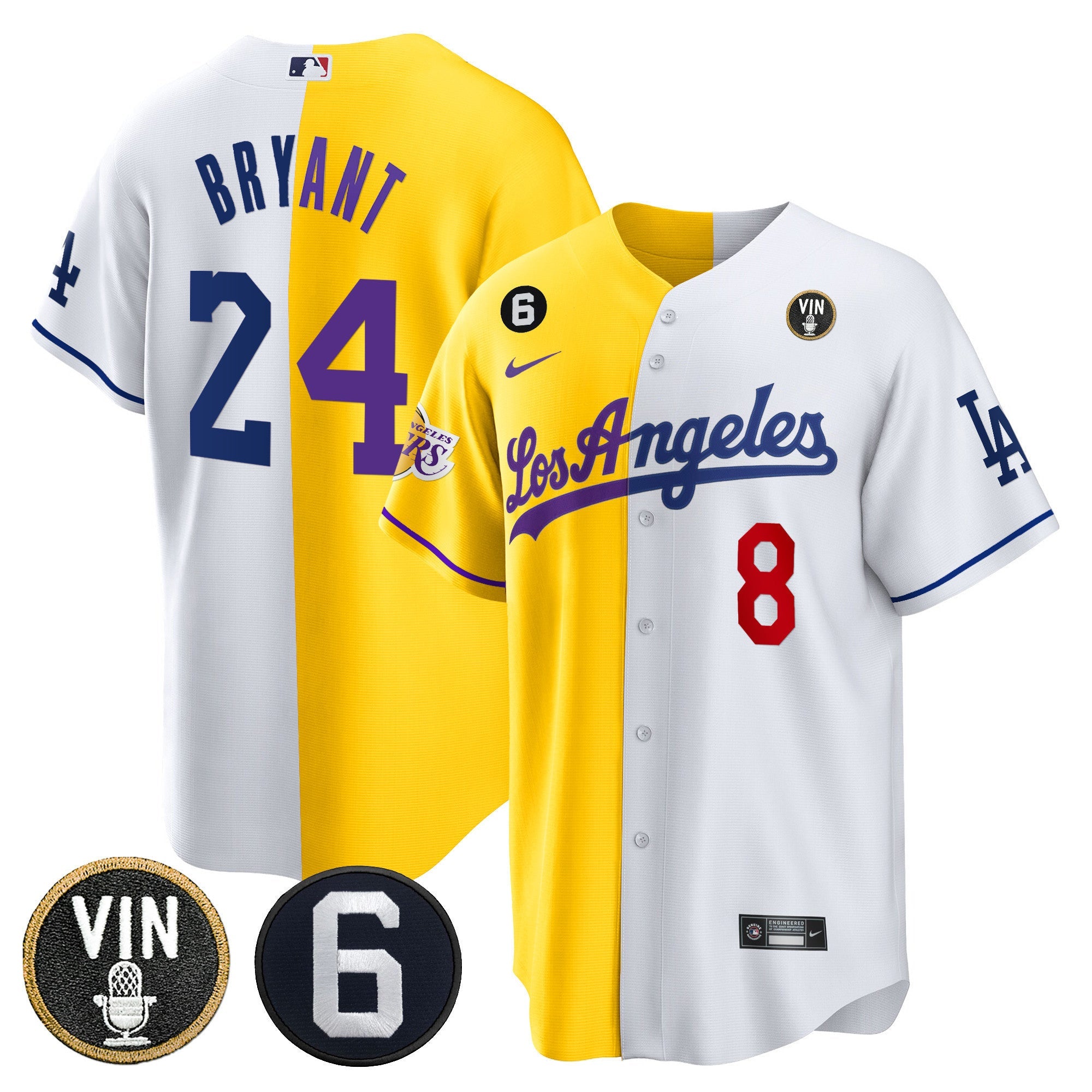 Men’s Split – Lakers Cool Base Jersey