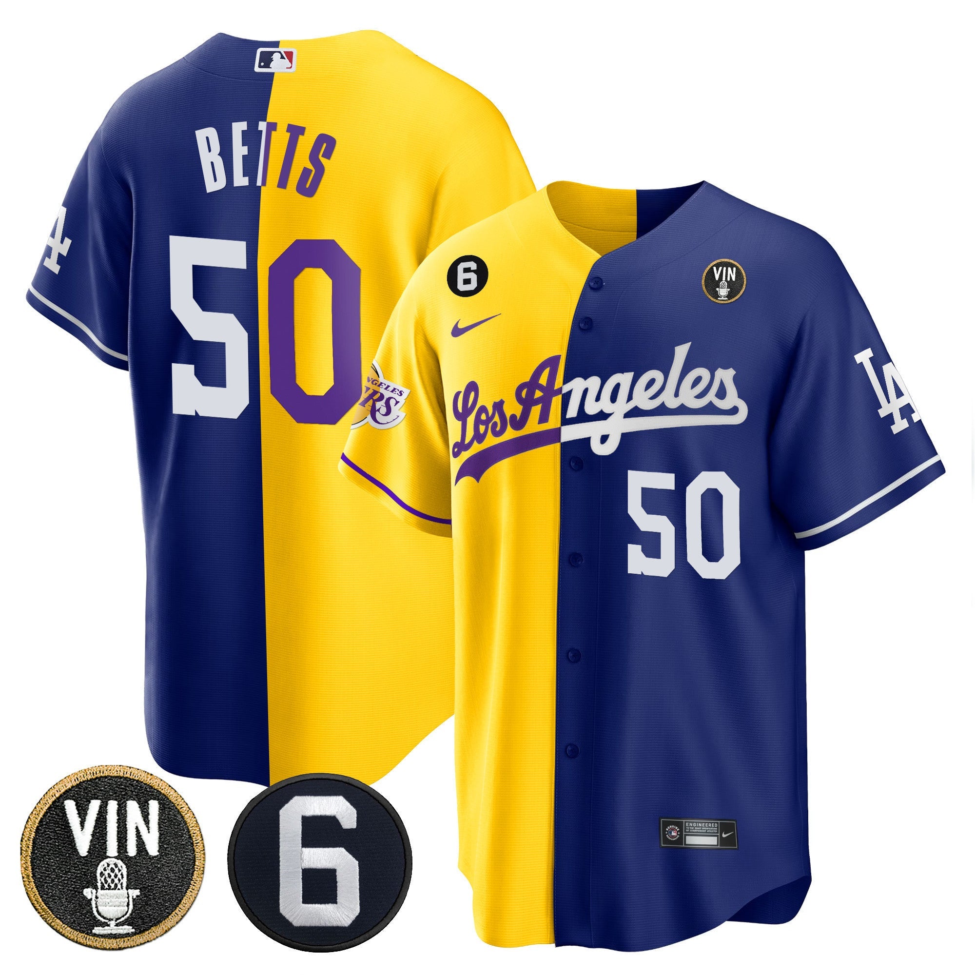 Men’s Split – Lakers Cool Base Jersey