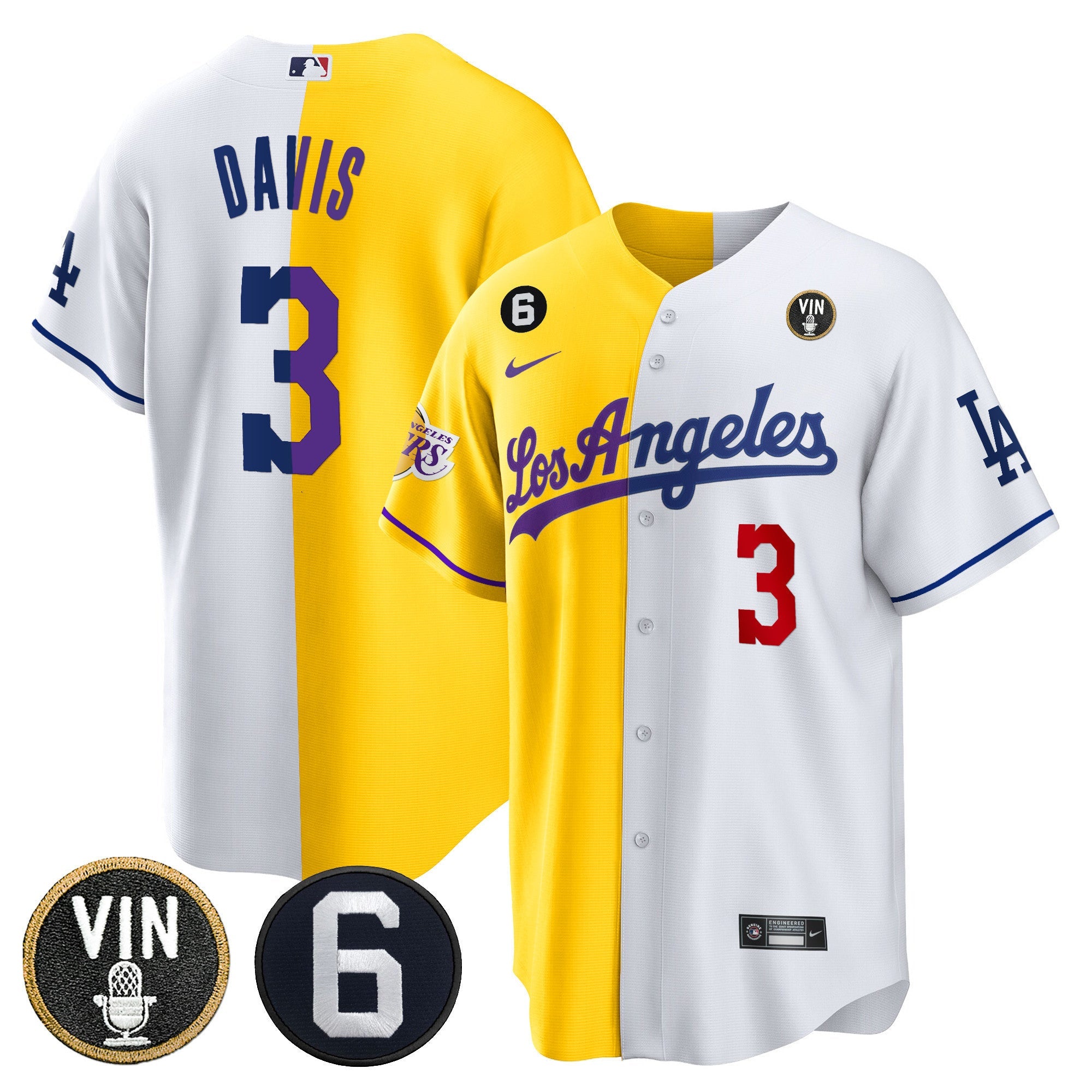 Men’s Split – Lakers Cool Base Jersey