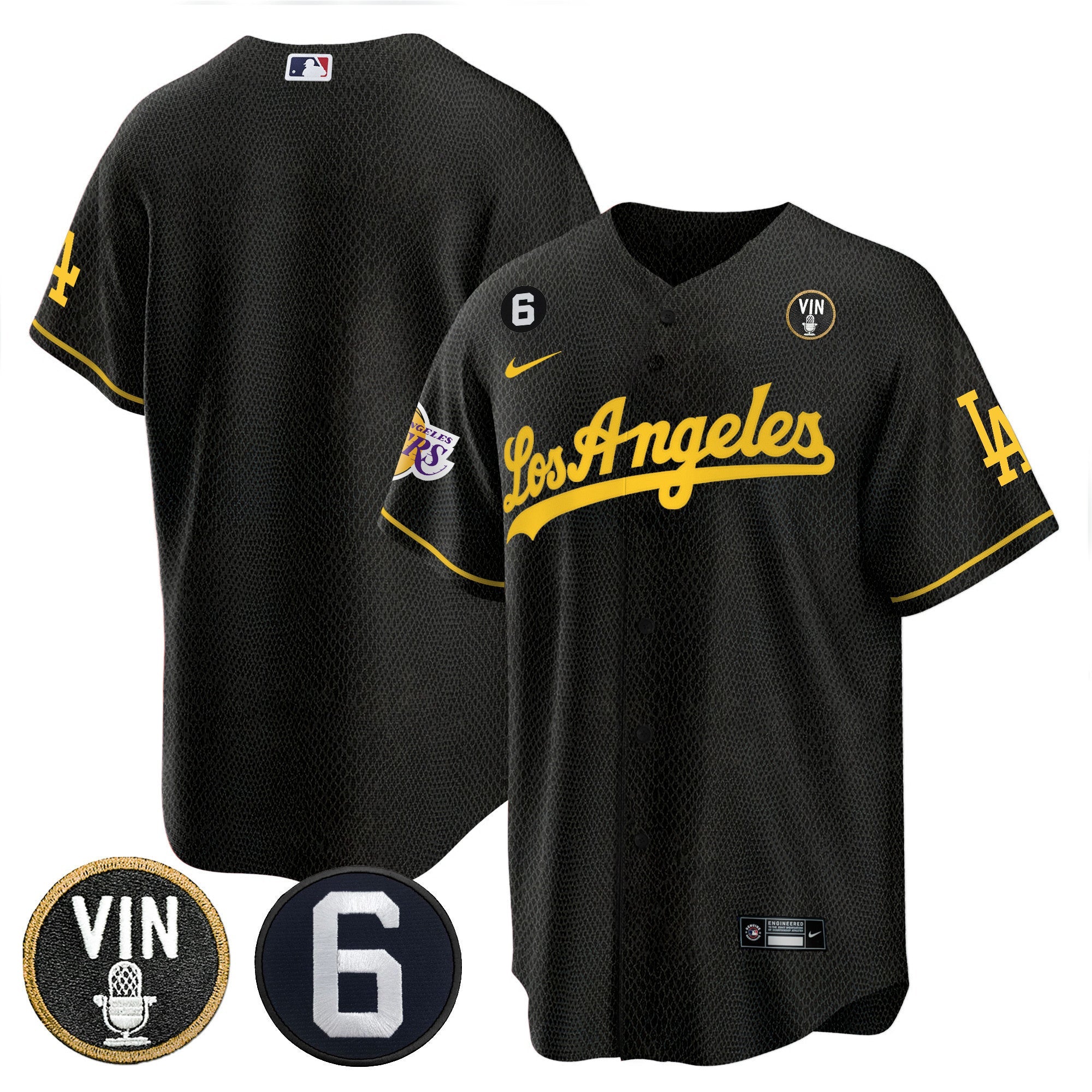 Men’s Split – Lakers Cool Base Jersey