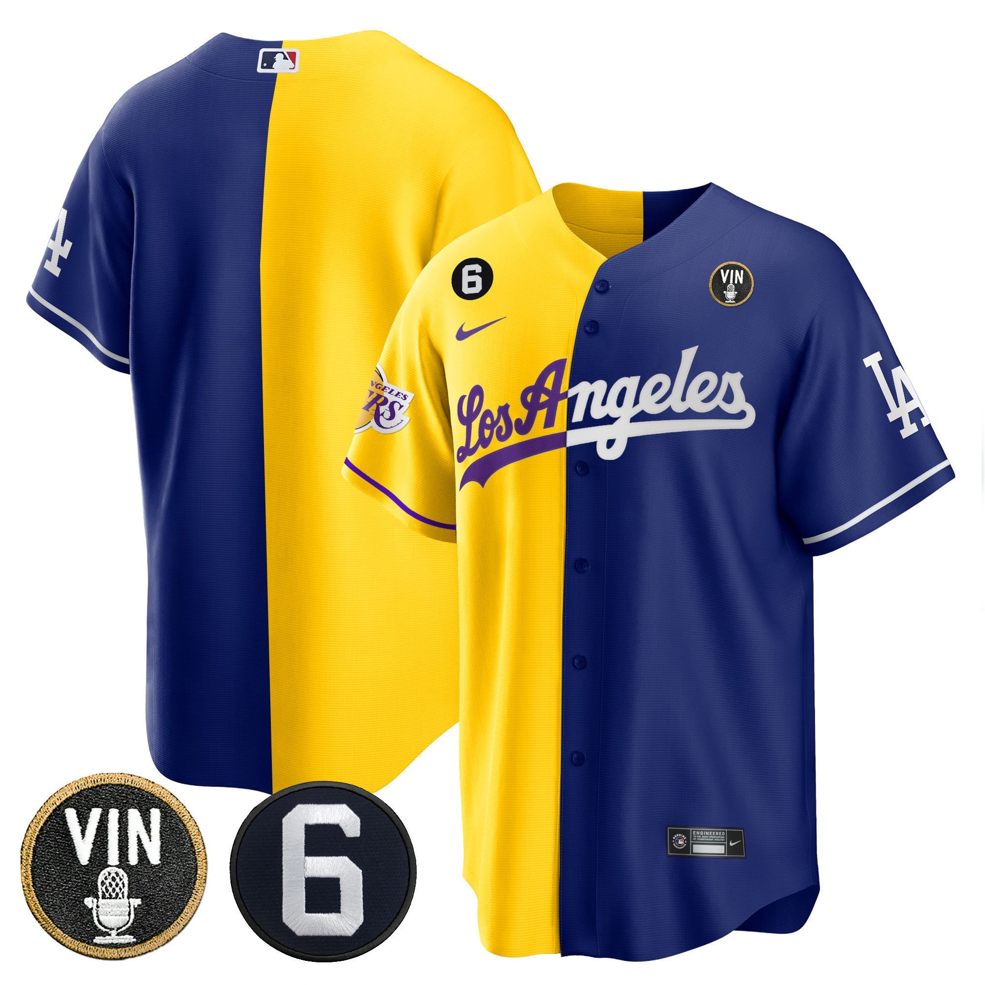 Men’s Split – Lakers Cool Base Jersey