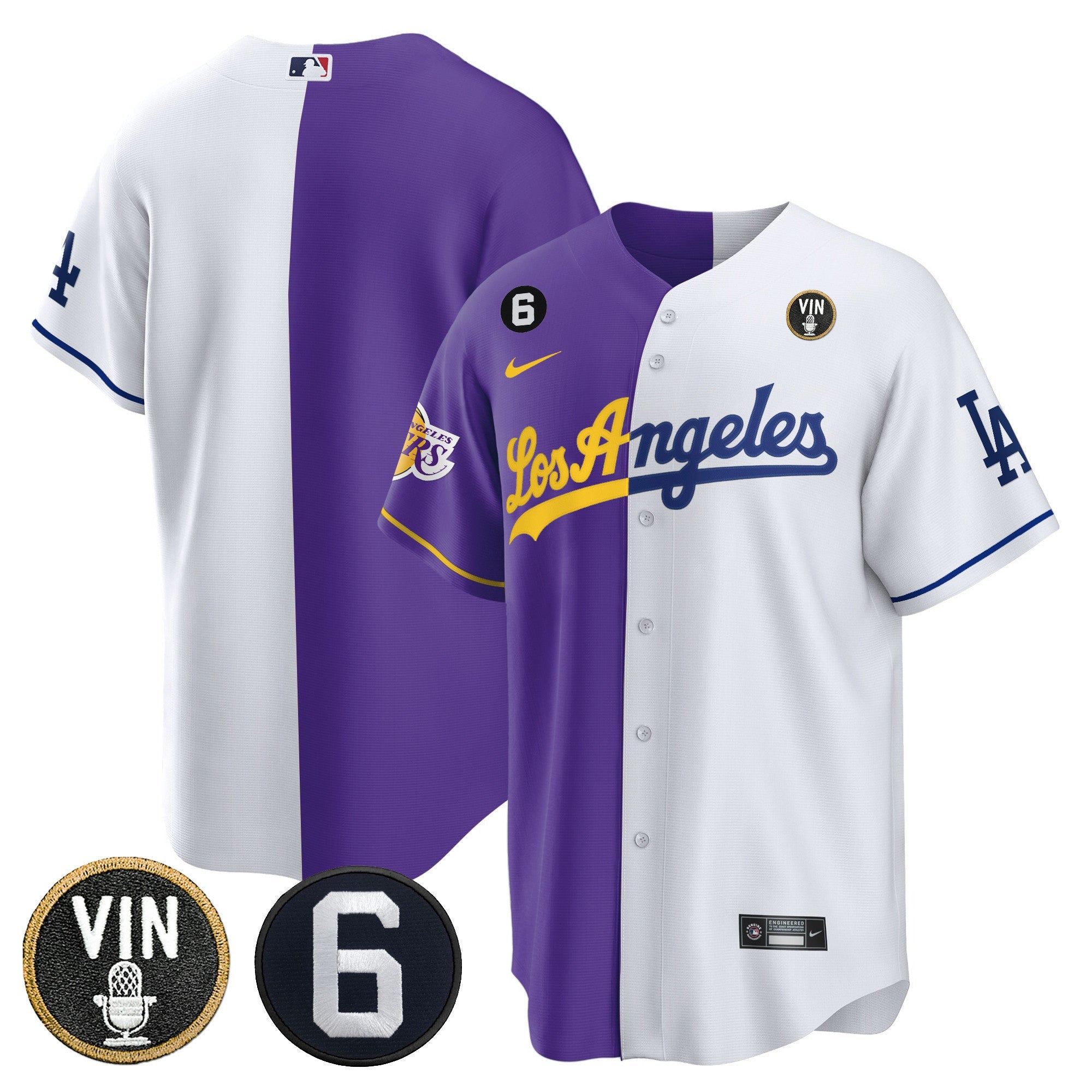 Men’s Split – Lakers Cool Base Jersey