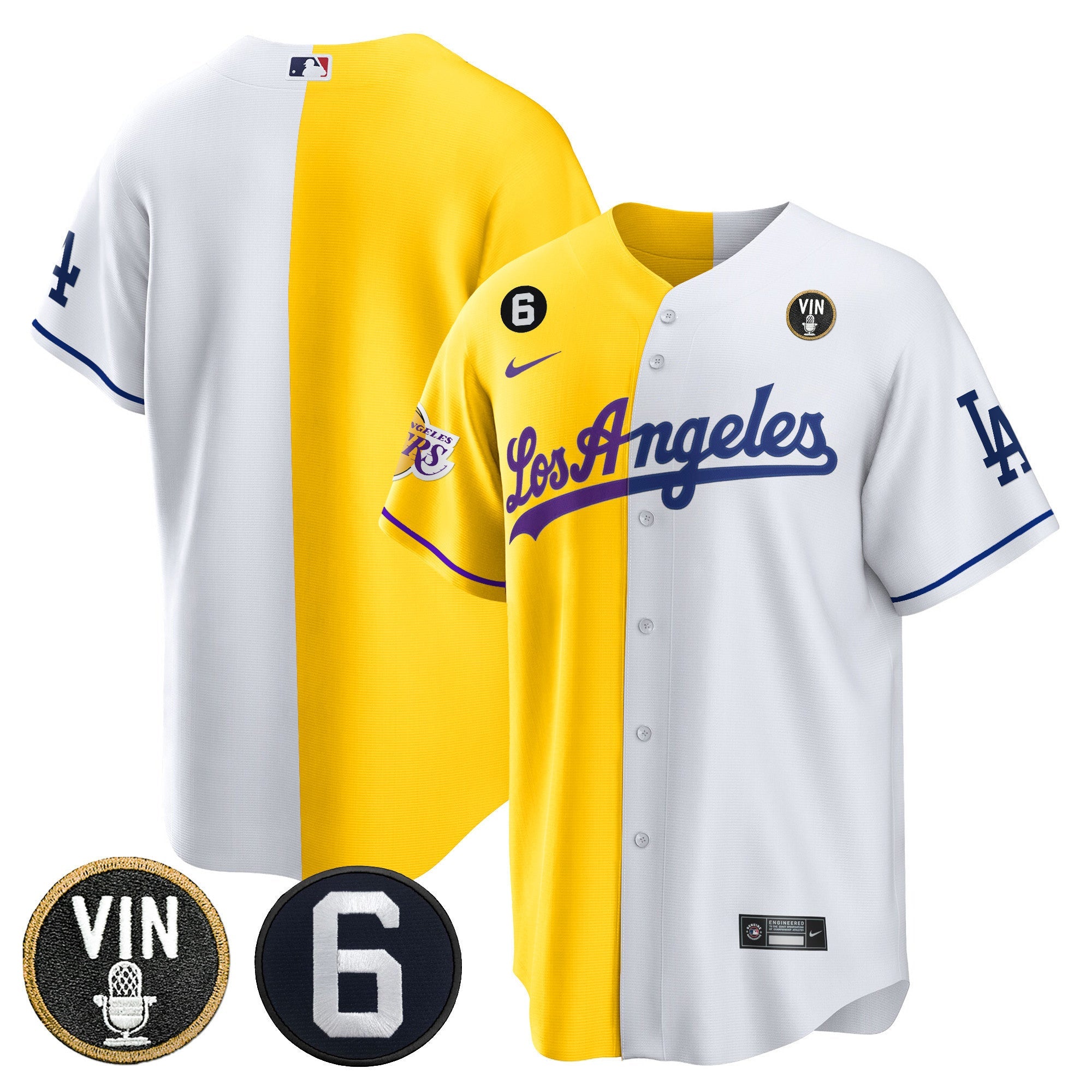 Men’s Split – Lakers Cool Base Jersey