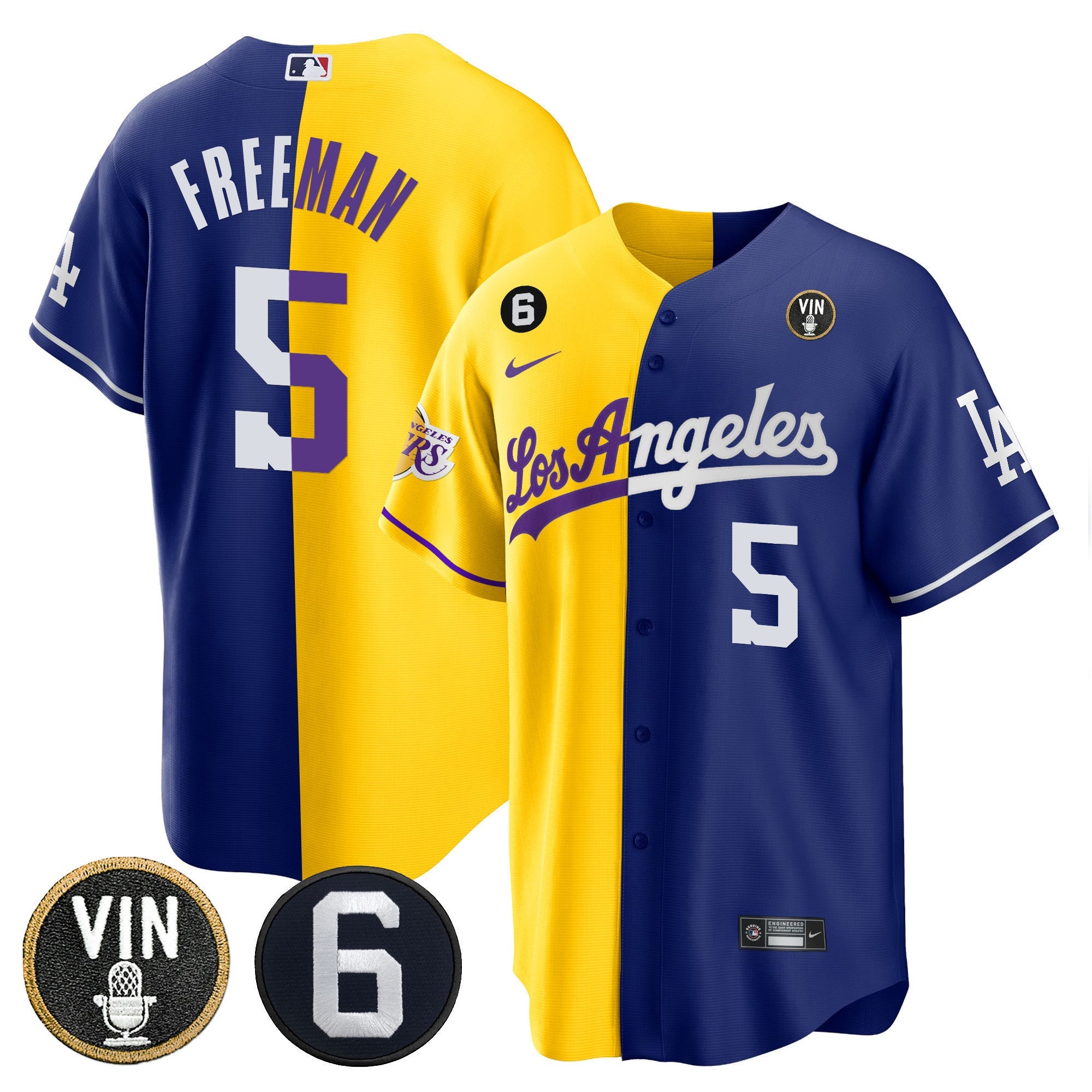 Men’s Split – Lakers Cool Base Jersey