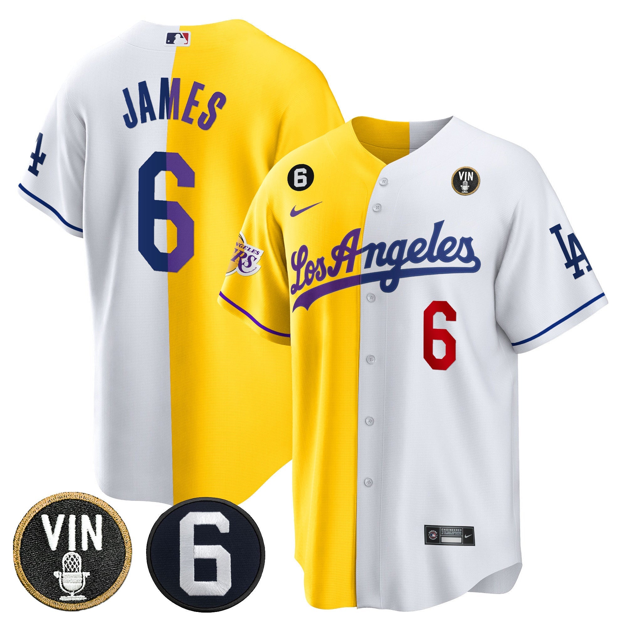 Men’s Split – Lakers Cool Base Jersey