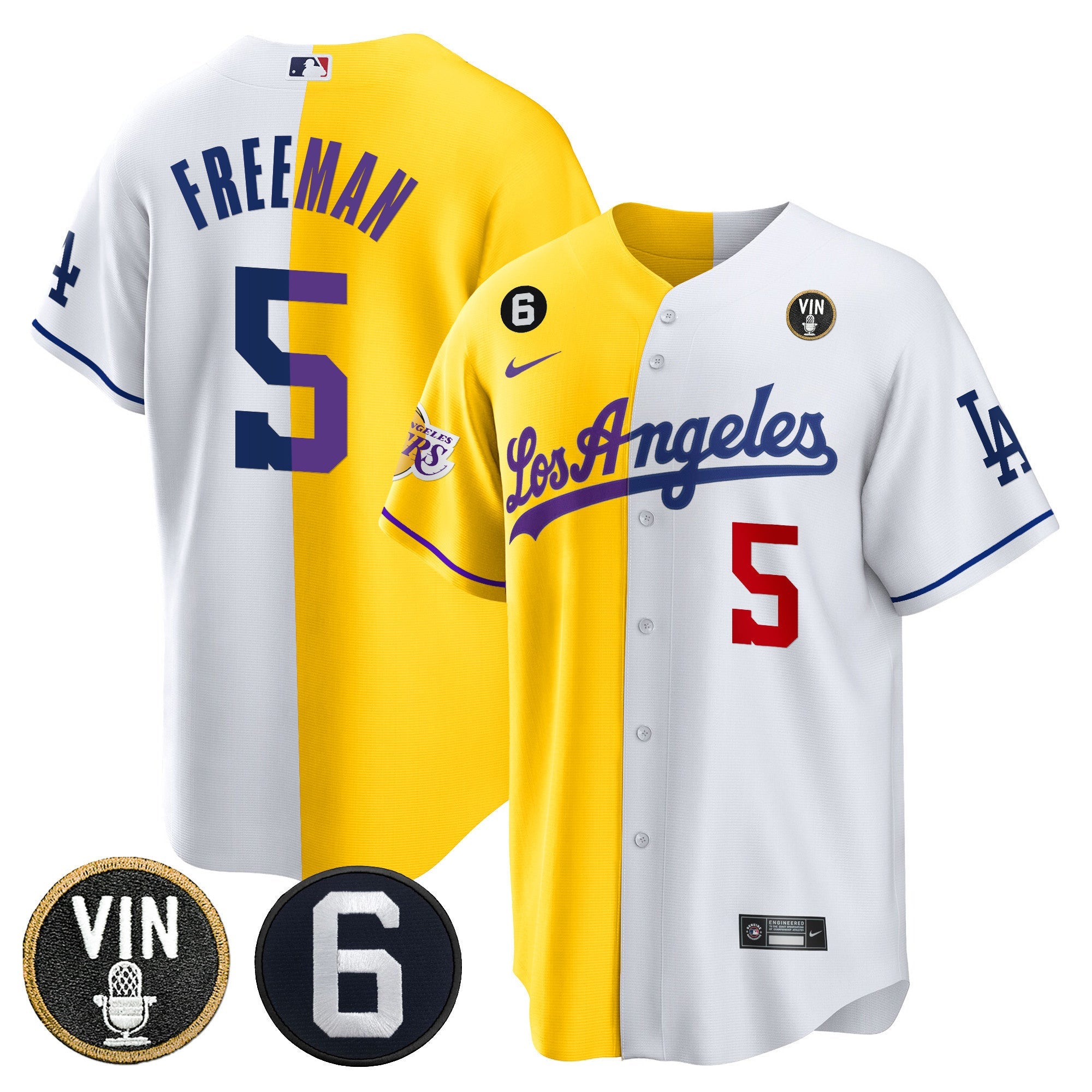 Men’s Split – Lakers Cool Base Jersey