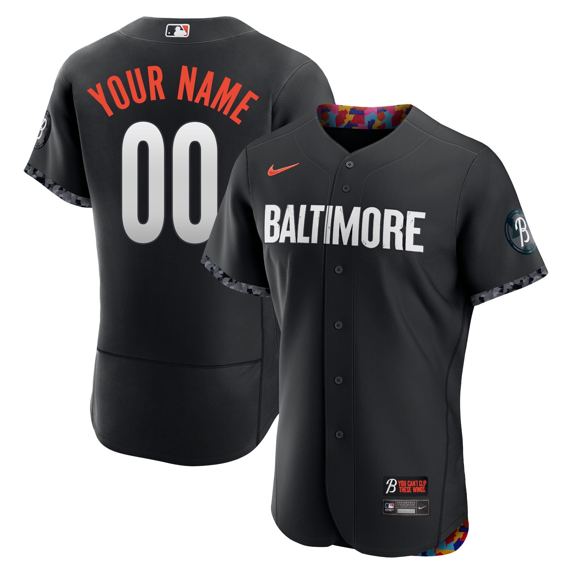 Baltimore 2023 City Connect Custom Jersey