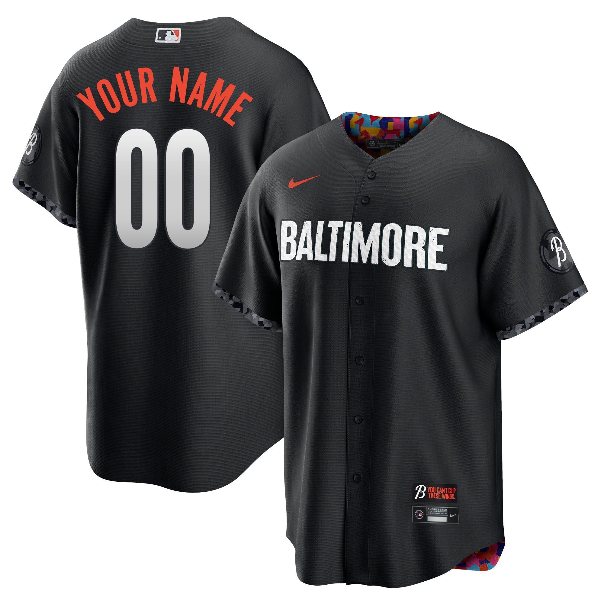 Baltimore 2023 City Connect Custom Jersey