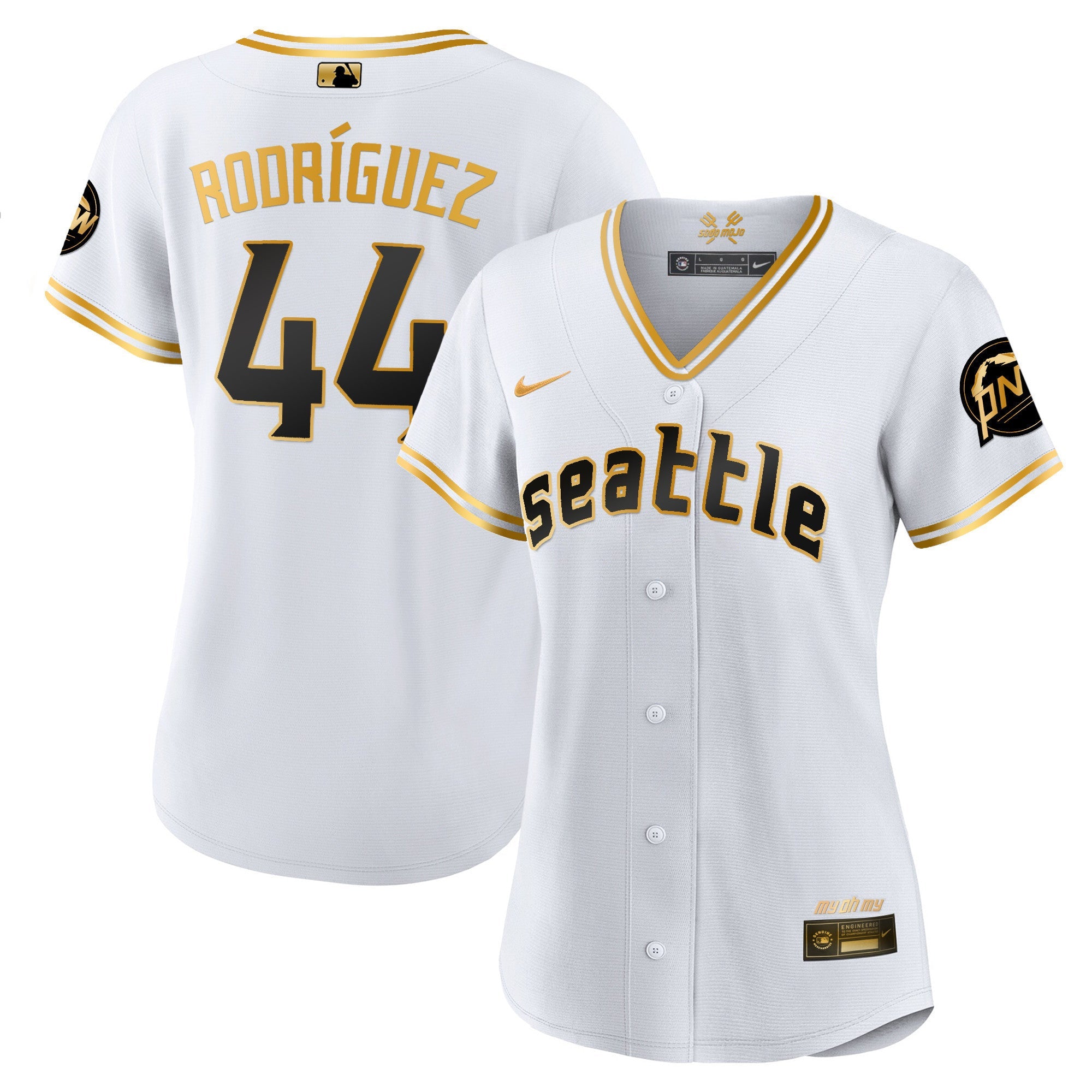 Women’s Seattle 2023 City Connect Gold Jersey