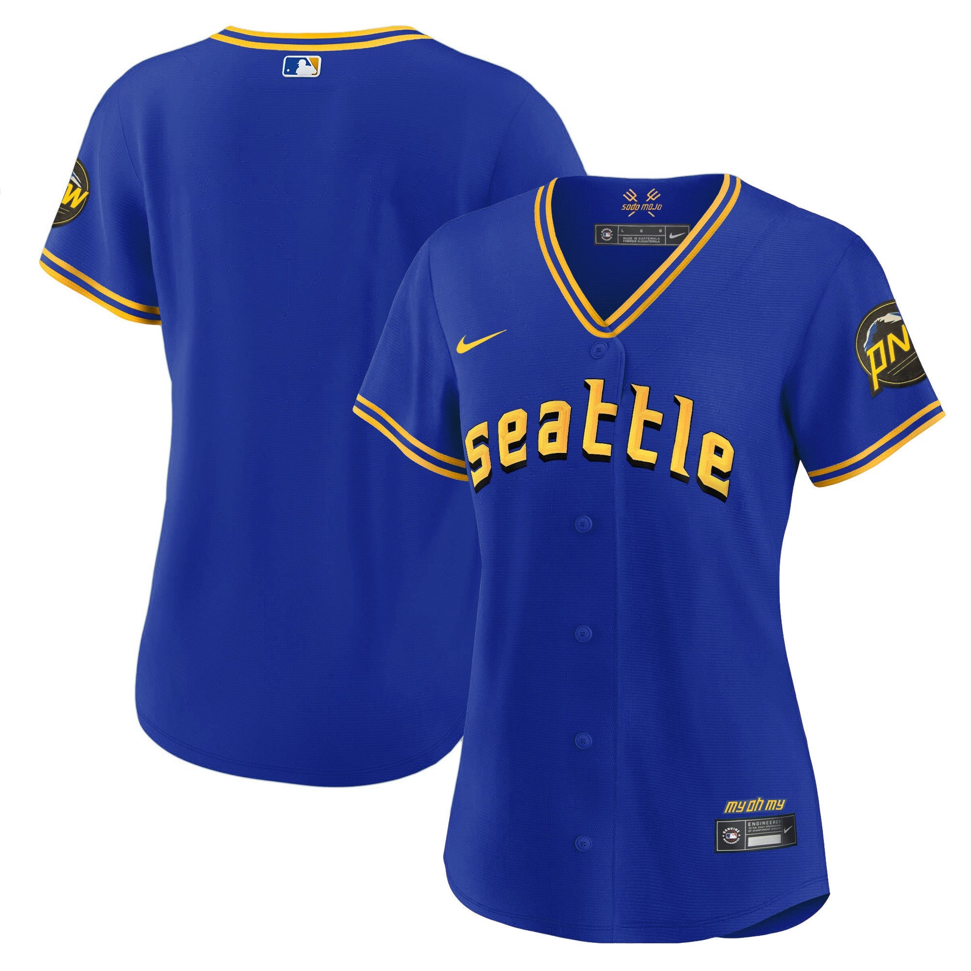Women’s Seattle 2023 City Connect Gold Jersey