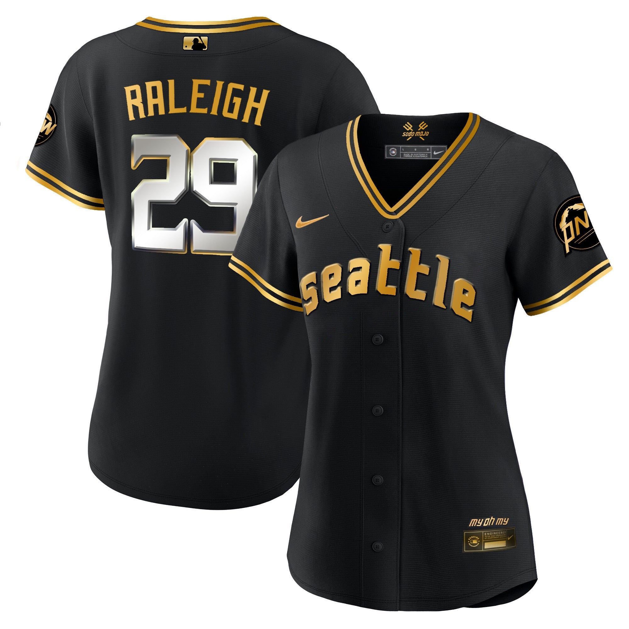 Women’s Seattle 2023 City Connect Gold Jersey