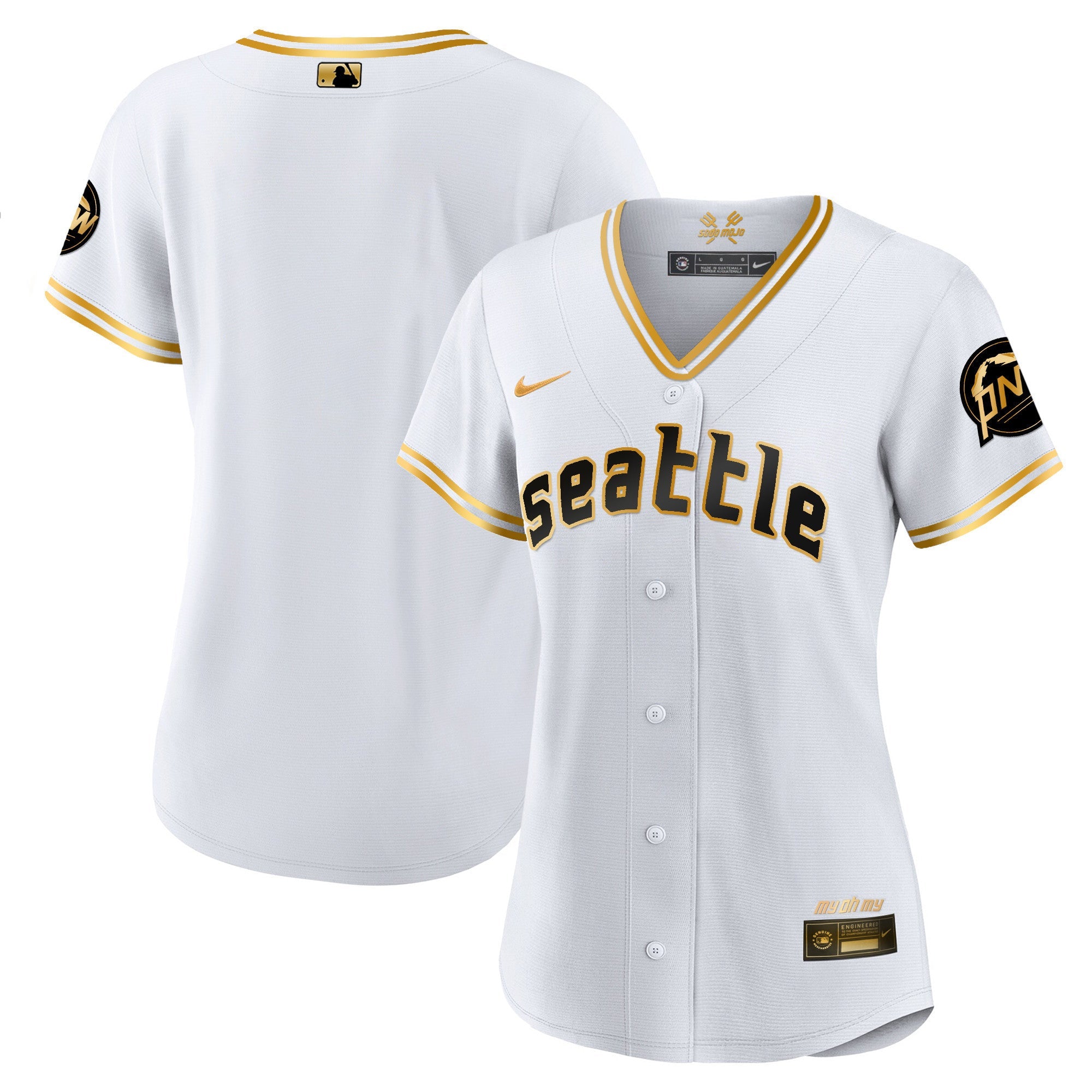 Women’s Seattle 2023 City Connect Gold Jersey