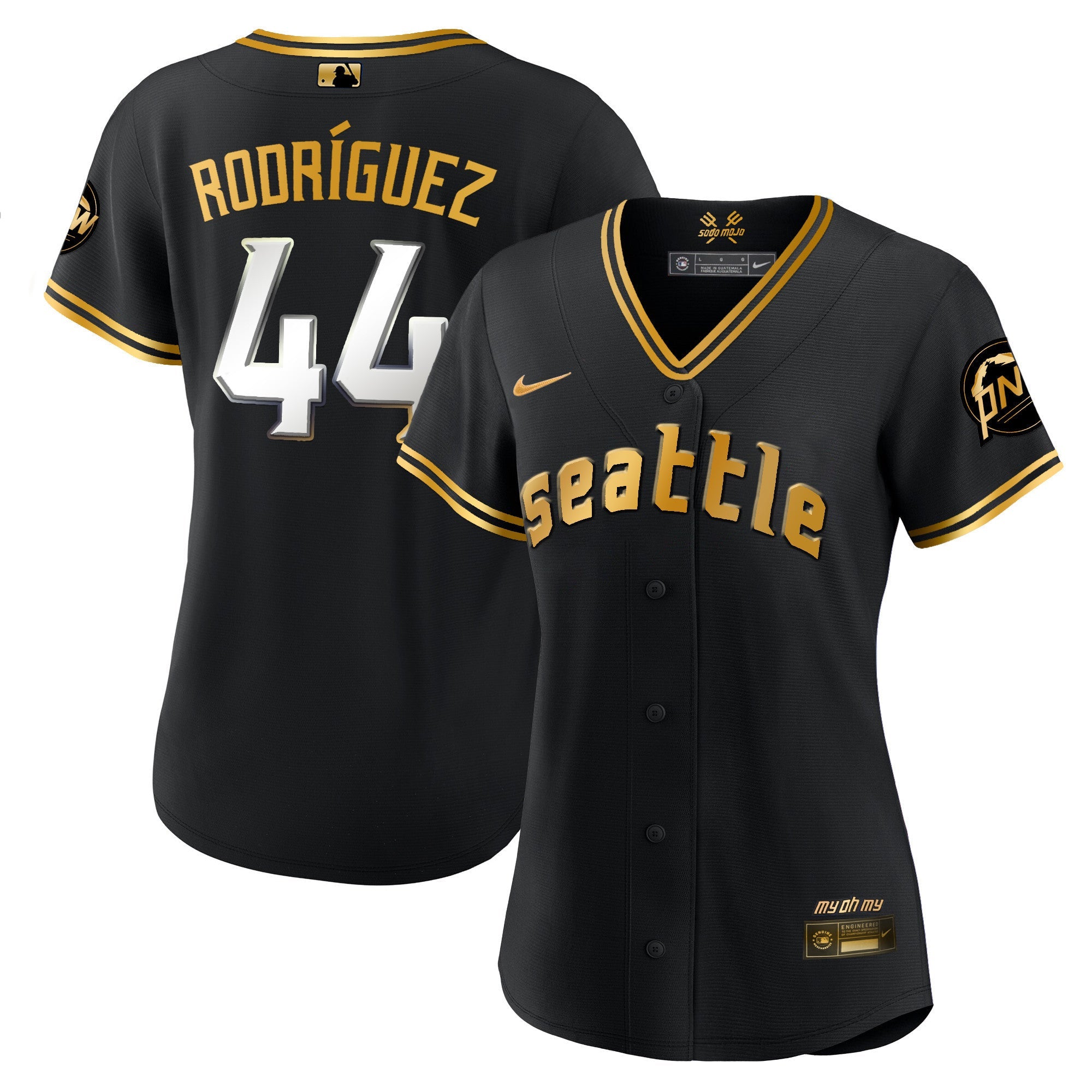 Women’s Seattle 2023 City Connect Gold Jersey