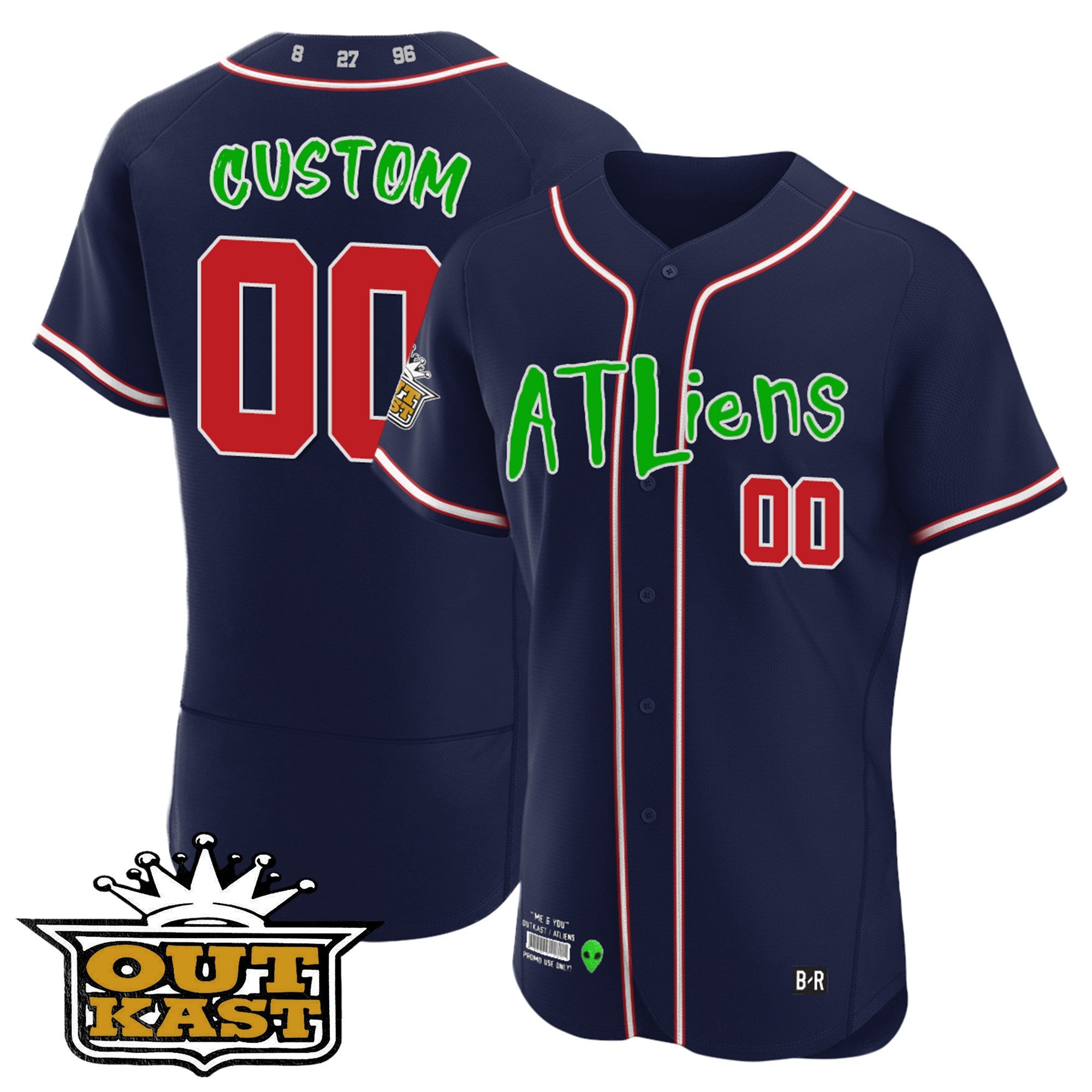 Atlanta Atliens Flex Base Custom Jersey