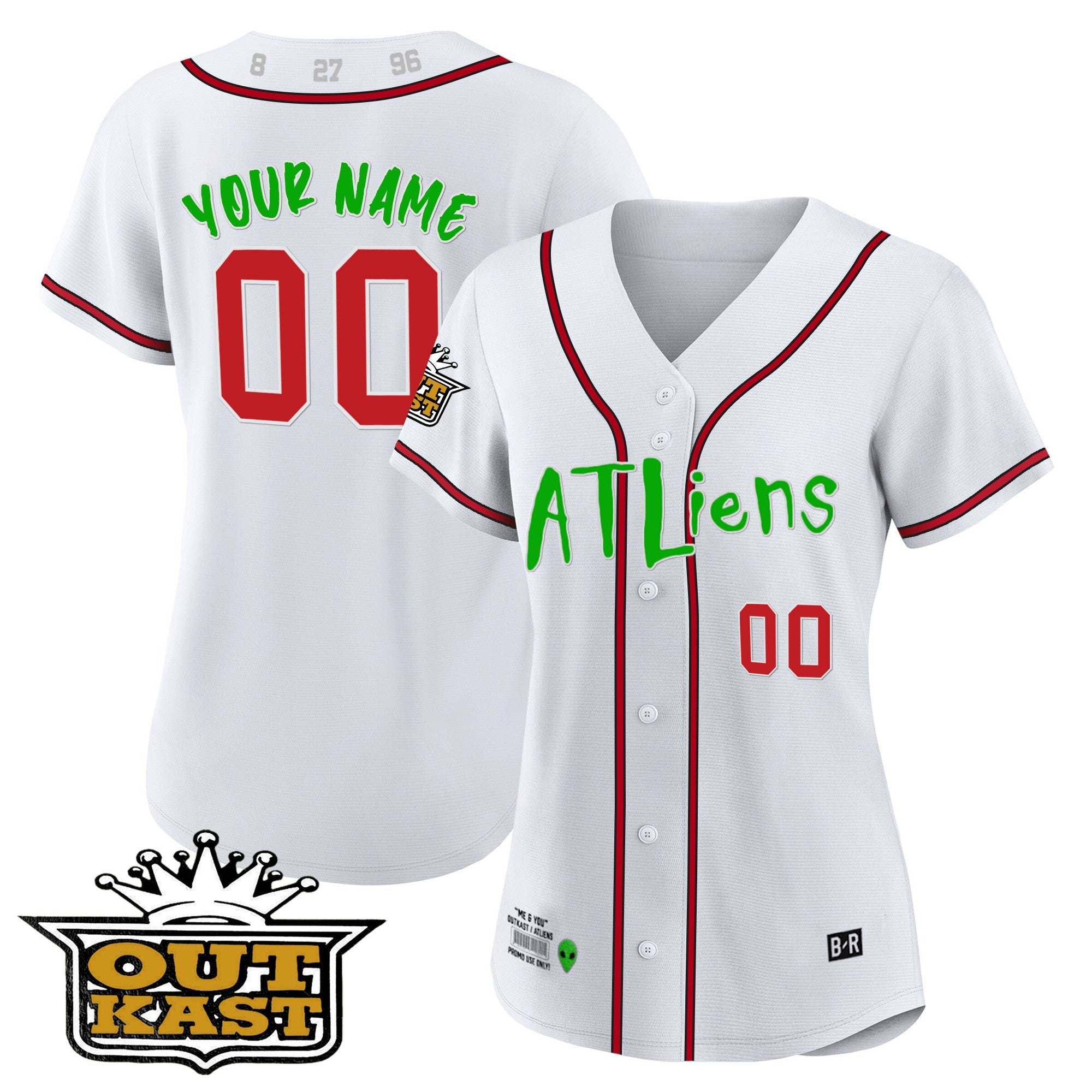 Atlanta Atliens Flex Base Custom Jersey