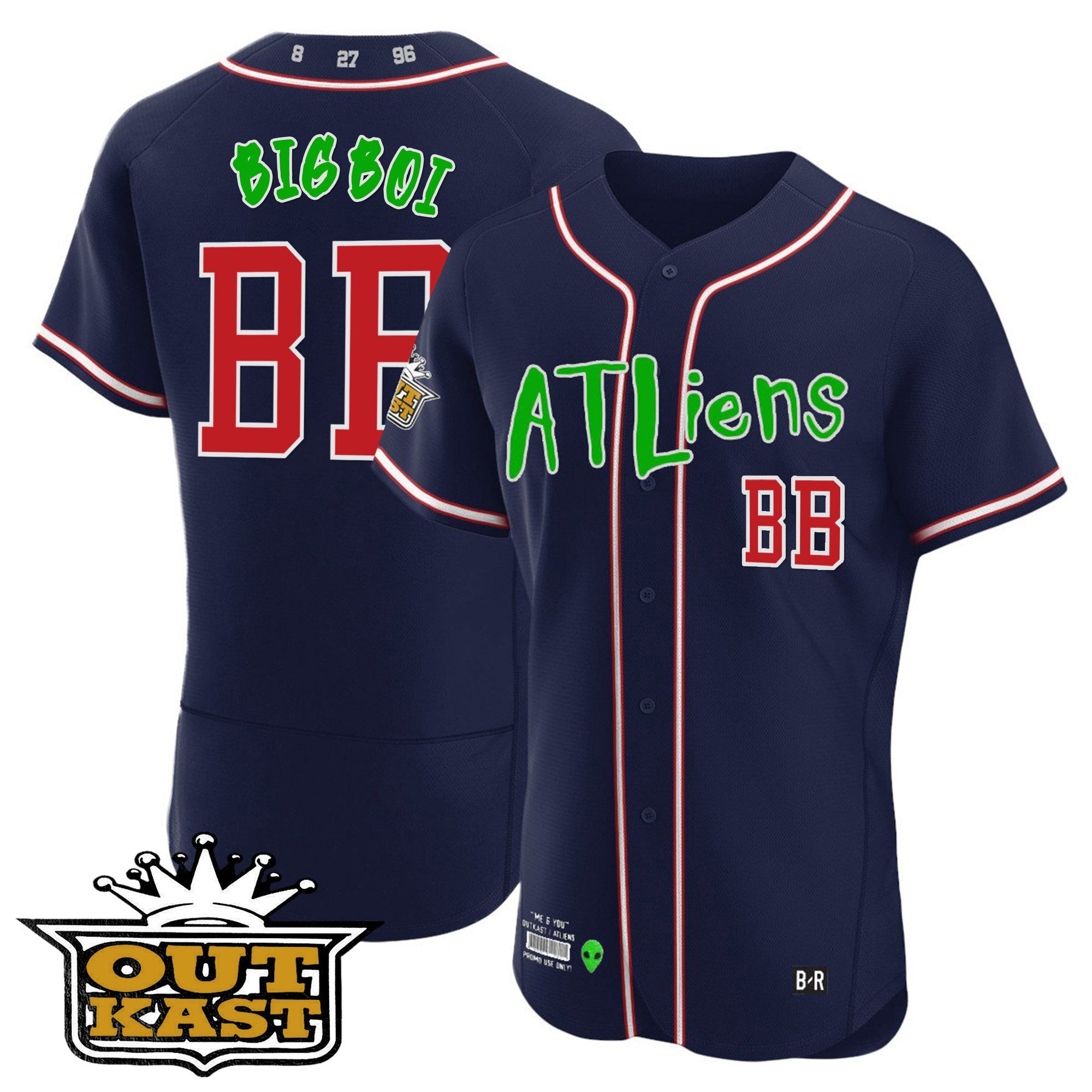 Men’s Atlanta Atliens Flex Base Jersey