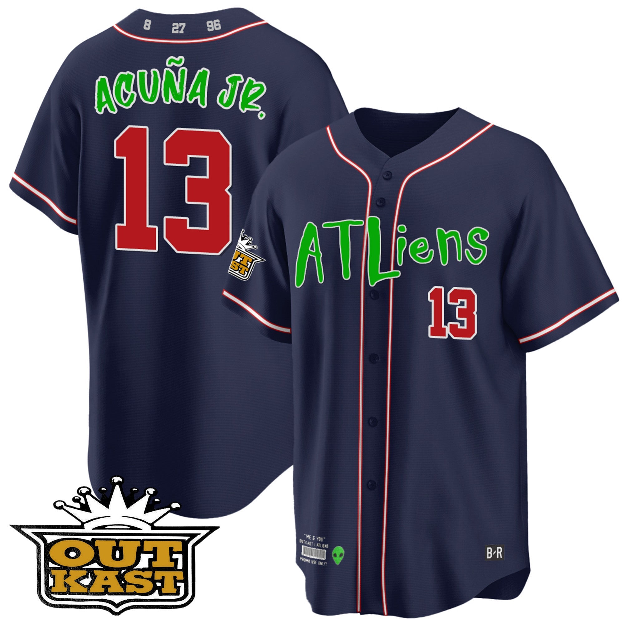 Men’s Atlanta Atliens Cool Base Jersey