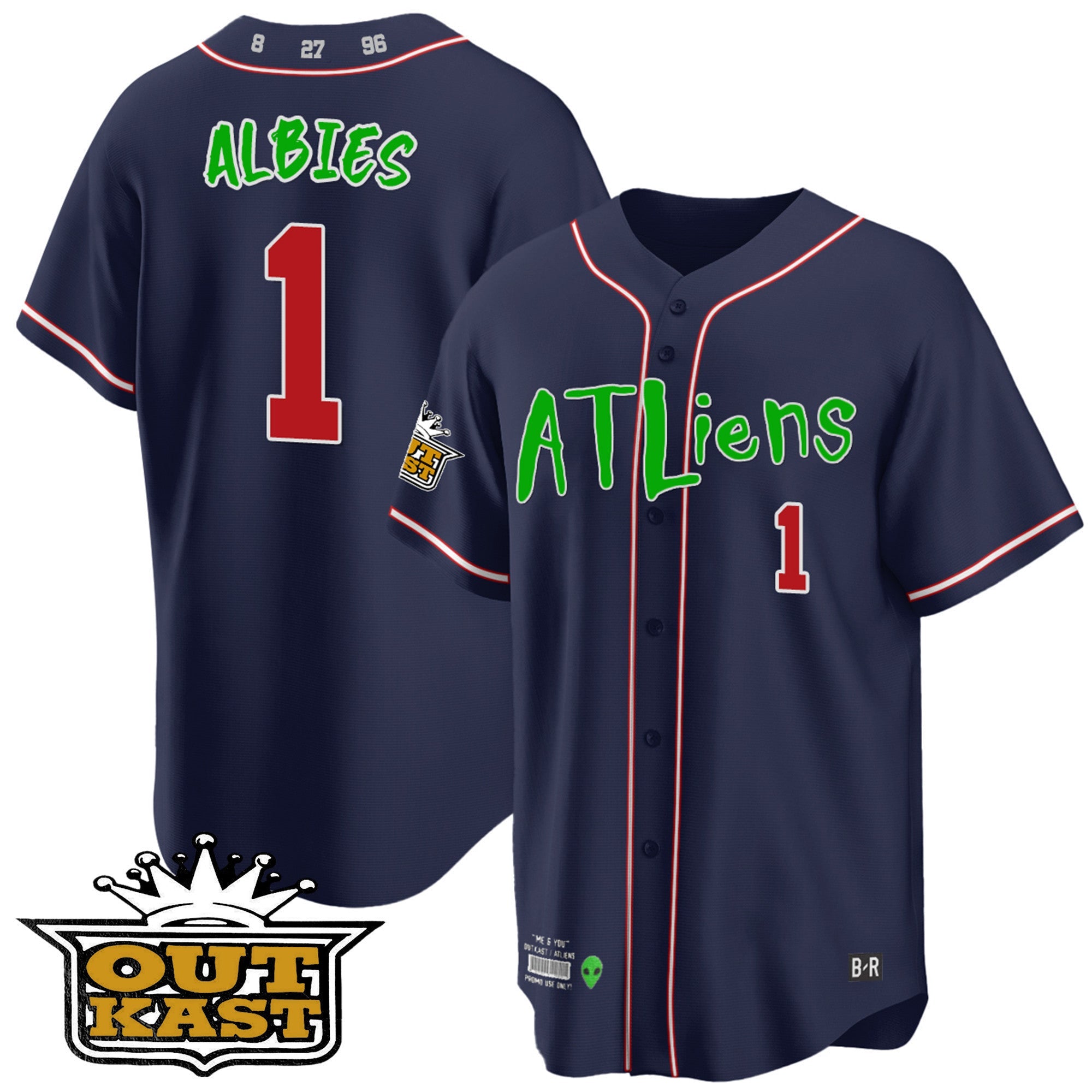 Men’s Atlanta Atliens Cool Base Jersey