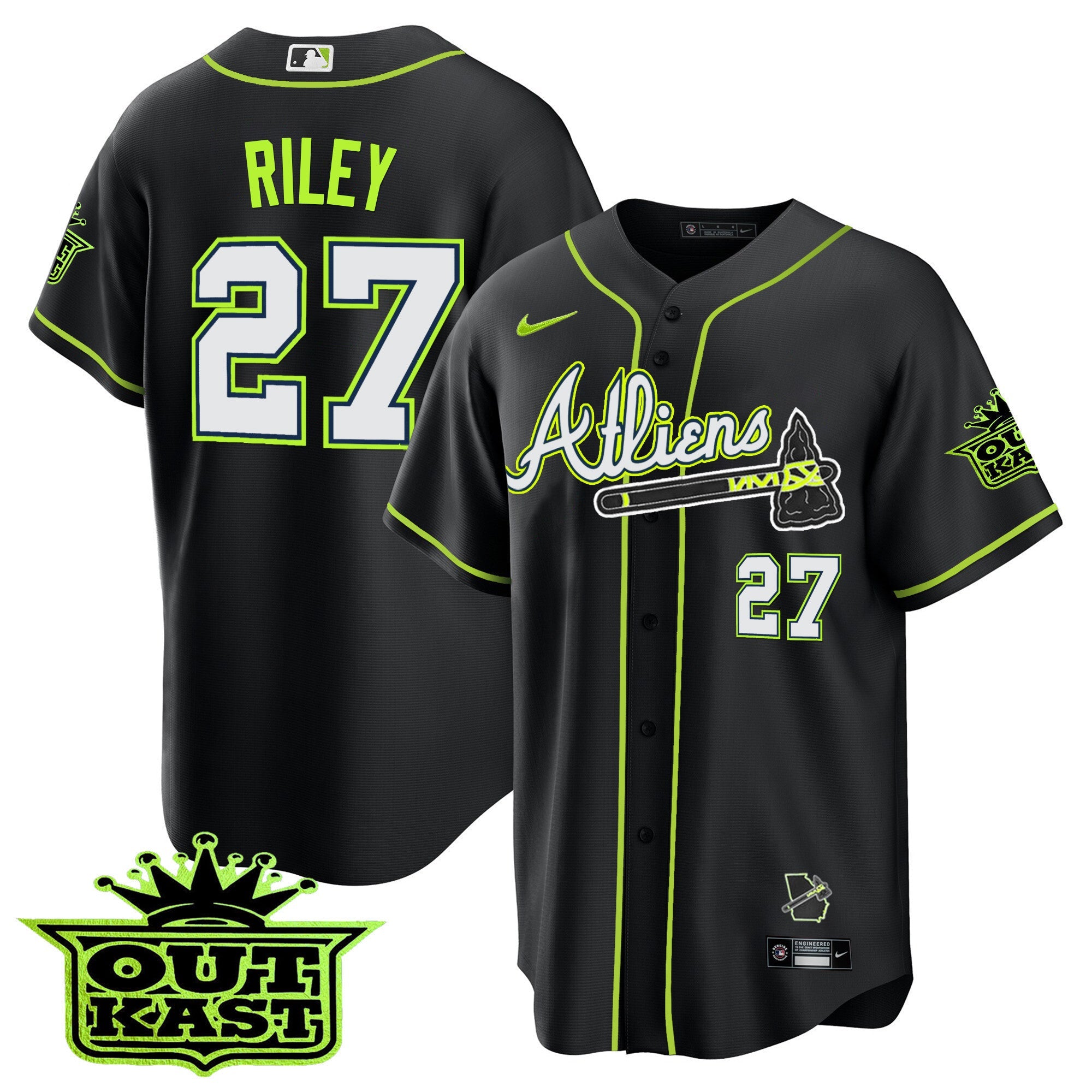 Men’s Atlanta Atliens Cool Base Jersey