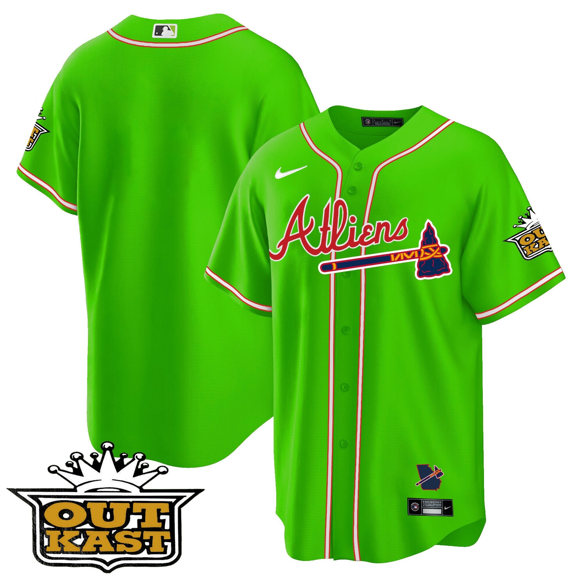 Men’s Atlanta Atliens Cool Base Jersey