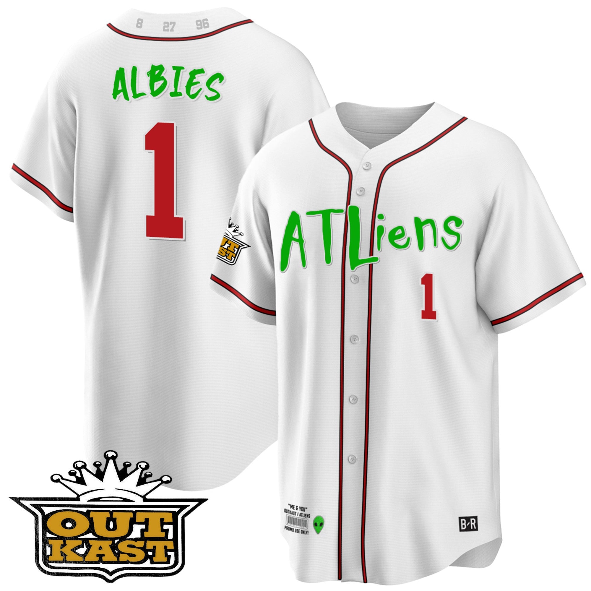 Men’s Atlanta Atliens Cool Base Jersey