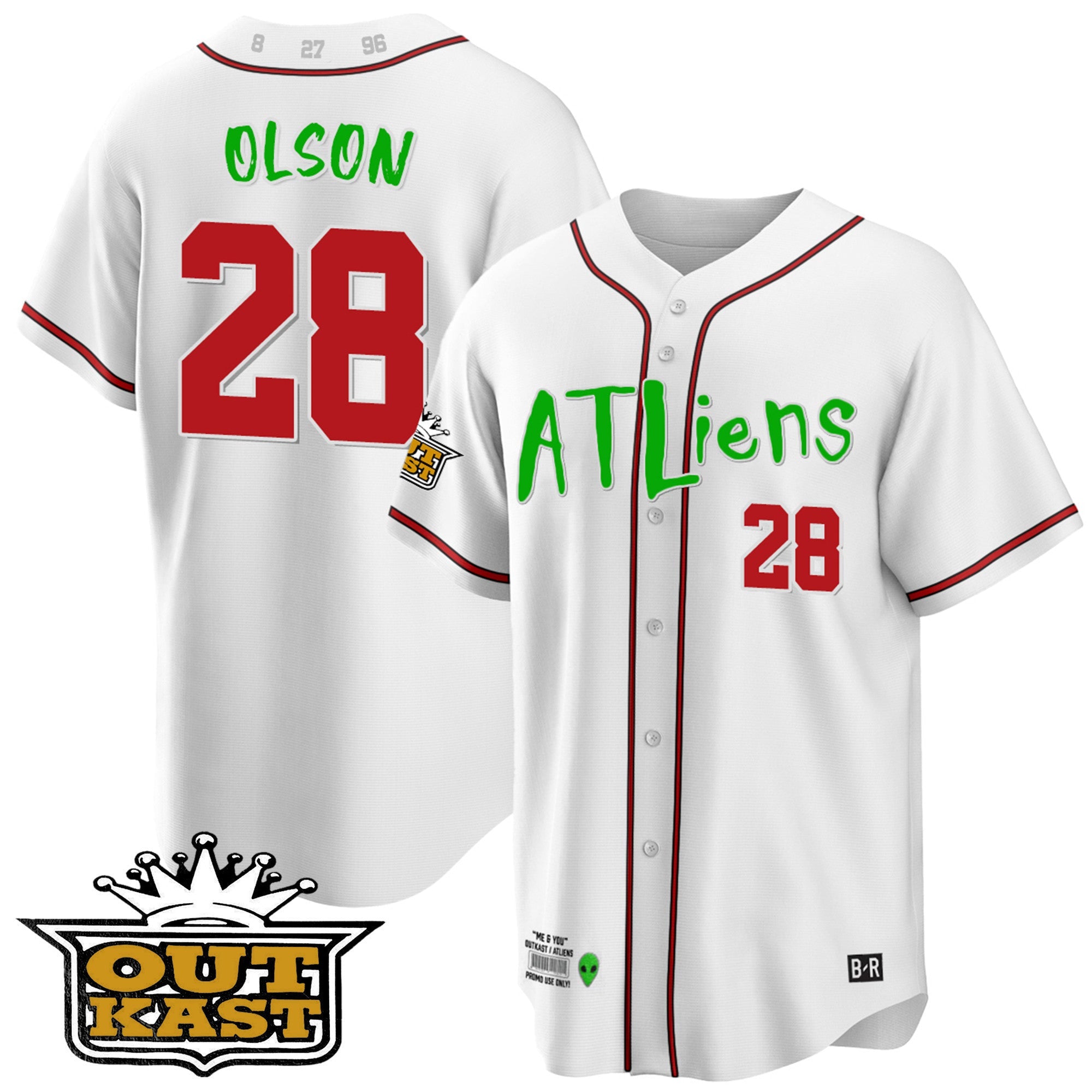 Men’s Atlanta Atliens Cool Base Jersey