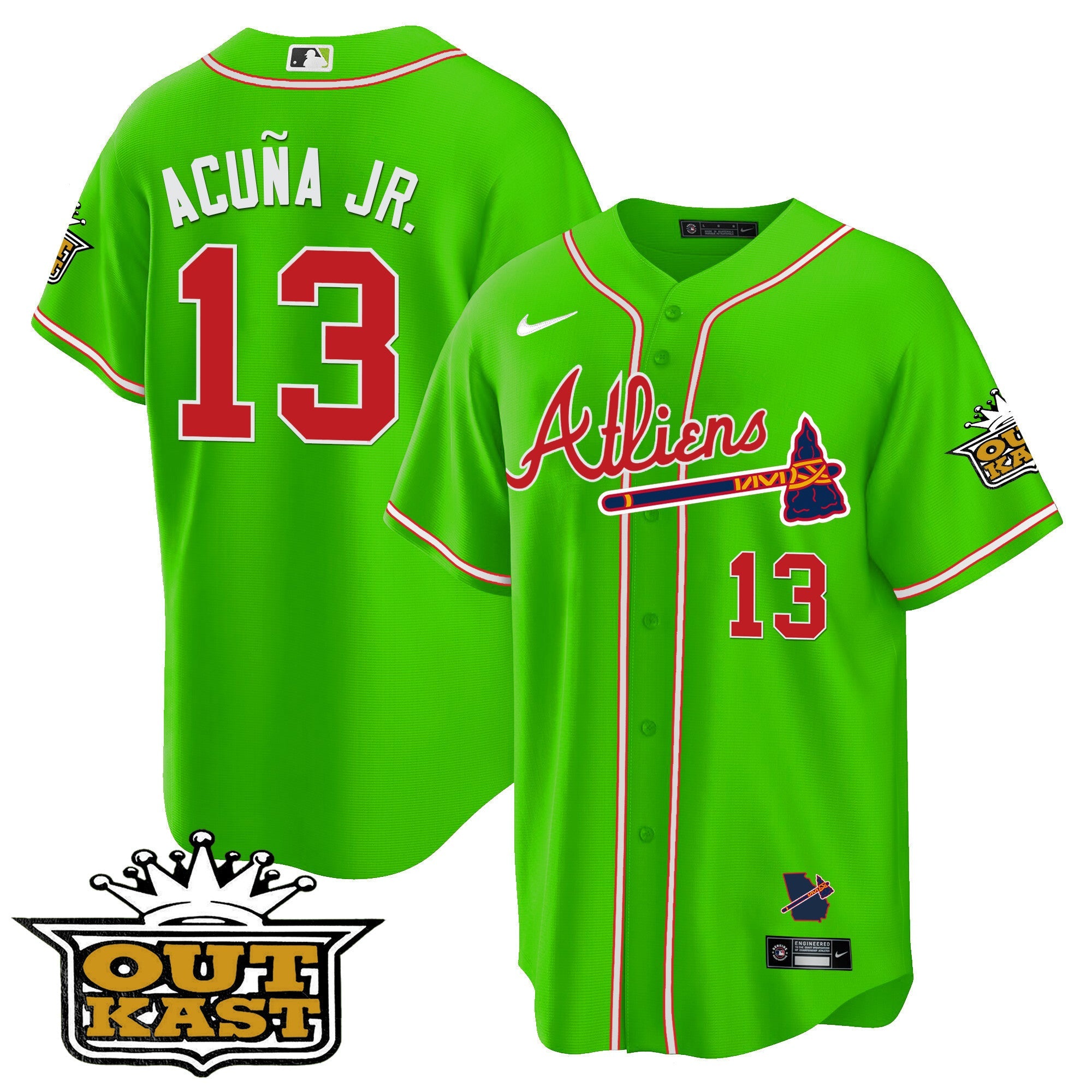 Men’s Atlanta Atliens Cool Base Jersey