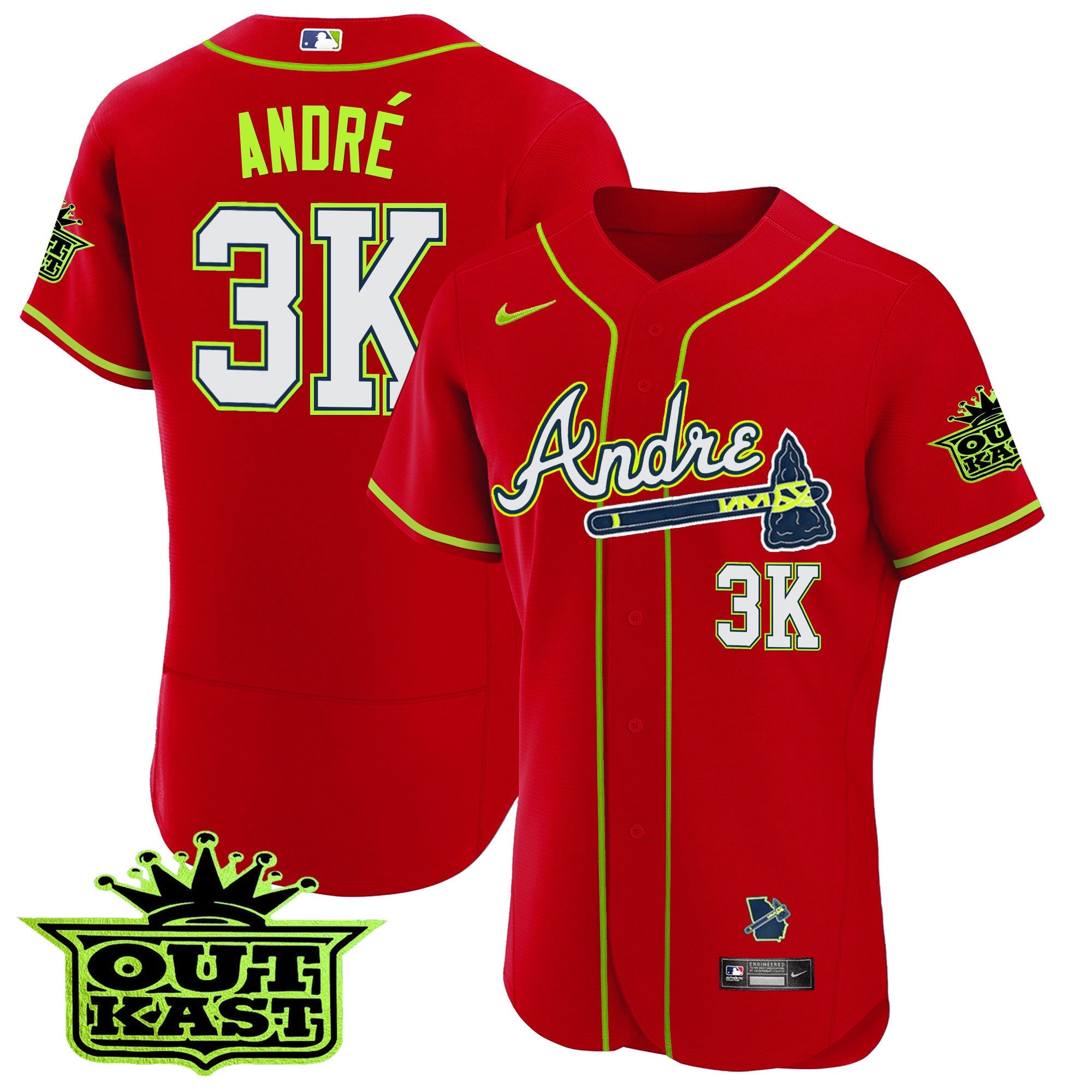 Atlanta Andre Flex Base Jersey