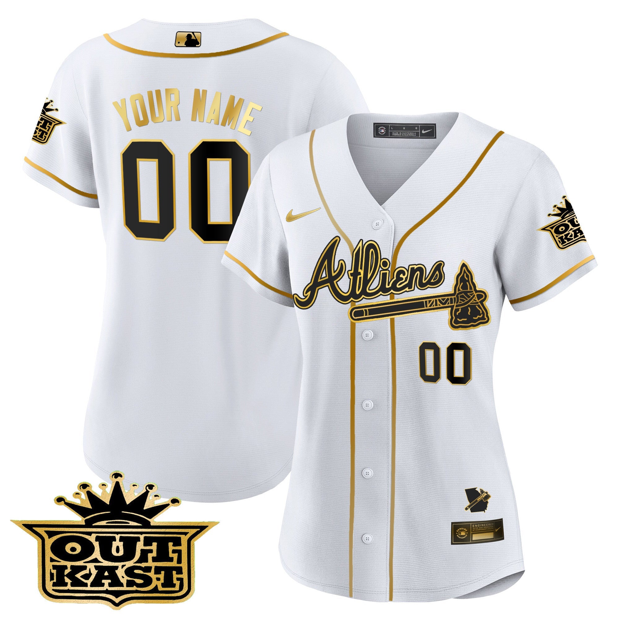 Atlanta Atliens Flex Base Custom Jersey V2