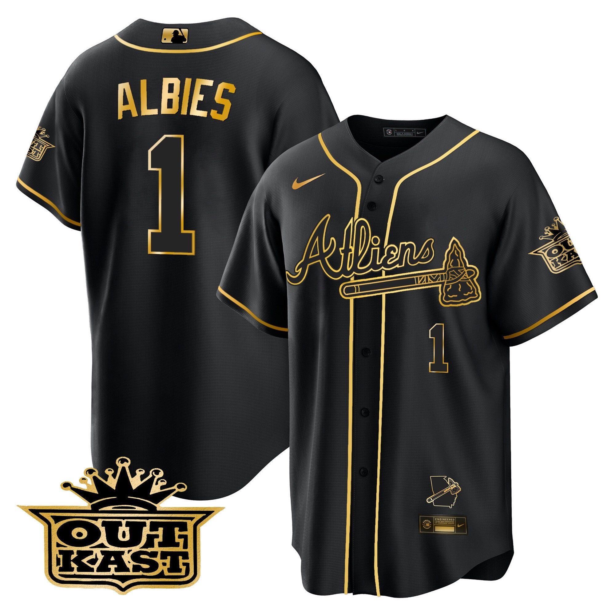 Men’s Atlanta Atliens Cool Base Jersey V2