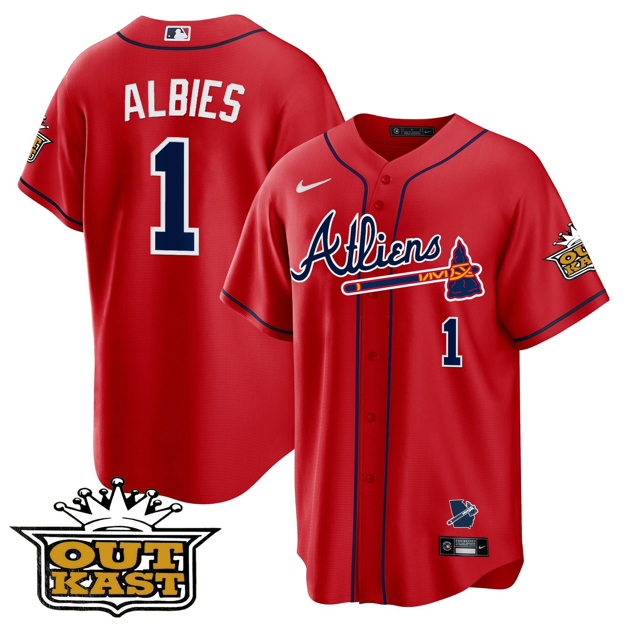 Men’s Atlanta Atliens Cool Base Jersey V2