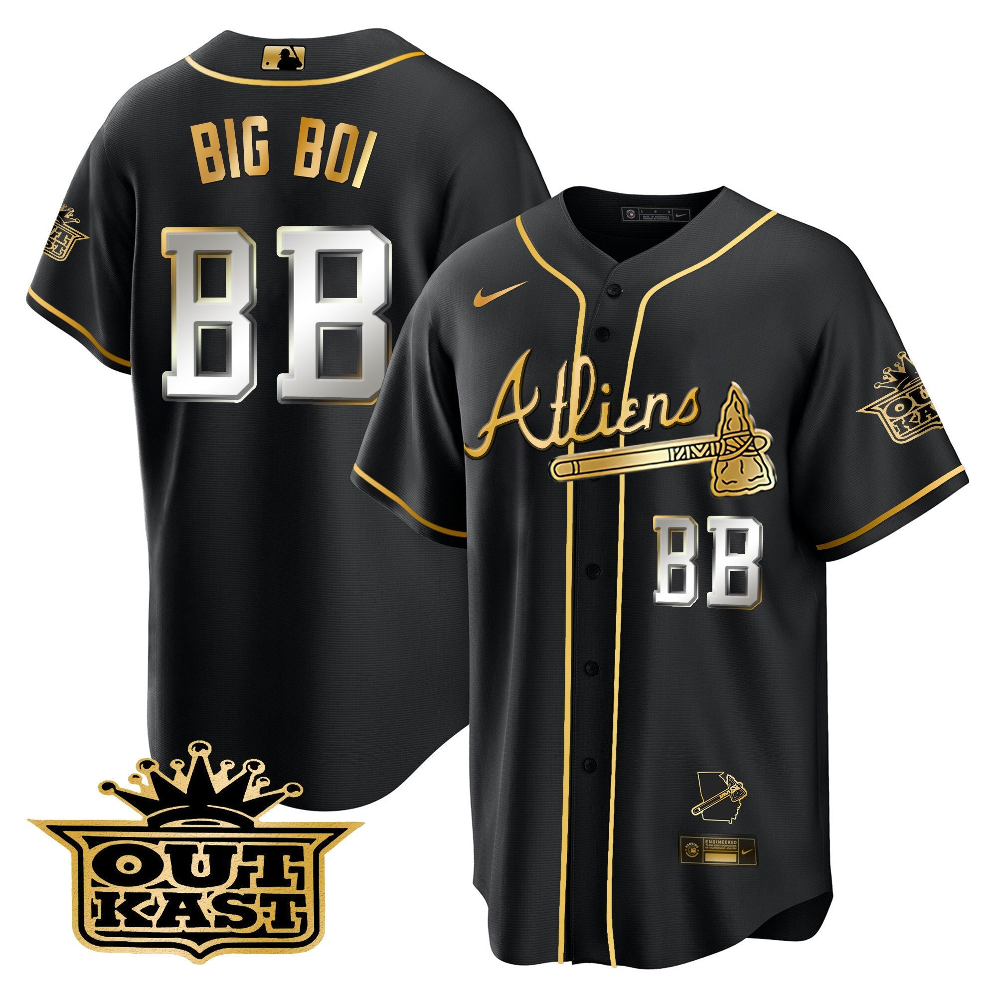 Men’s Atlanta Atliens Cool Base Jersey V2