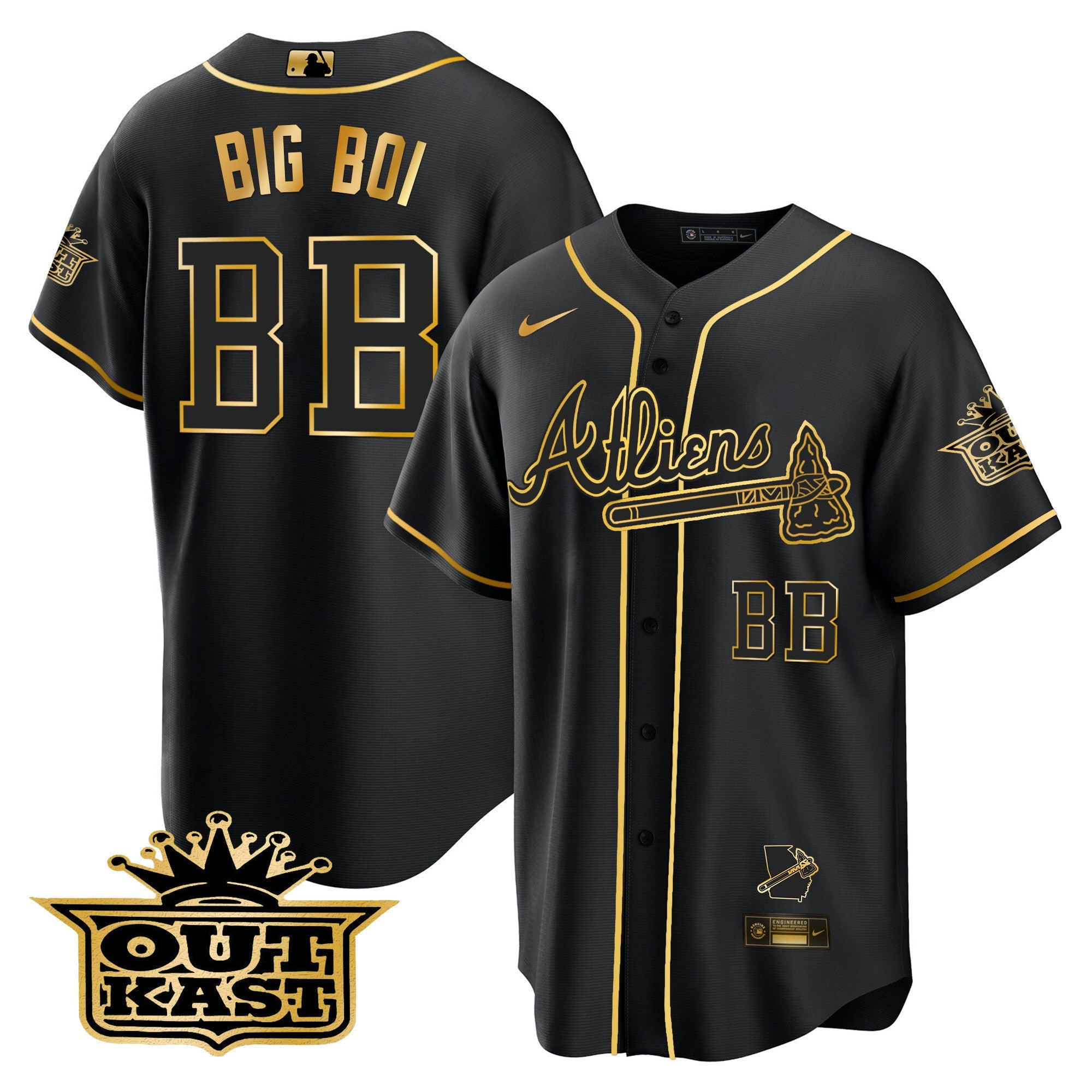 Men’s Atlanta Atliens Cool Base Jersey V2
