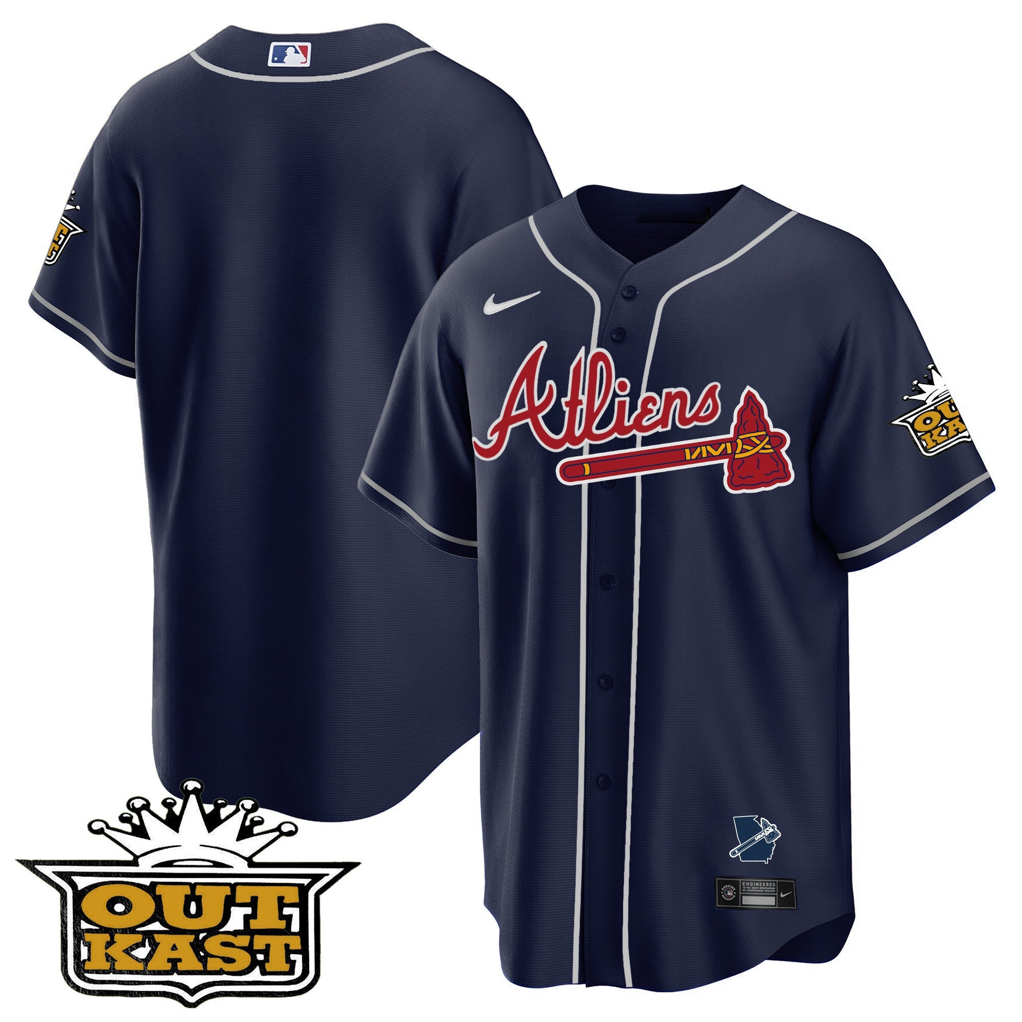 Men’s Atlanta Atliens Cool Base Jersey V2