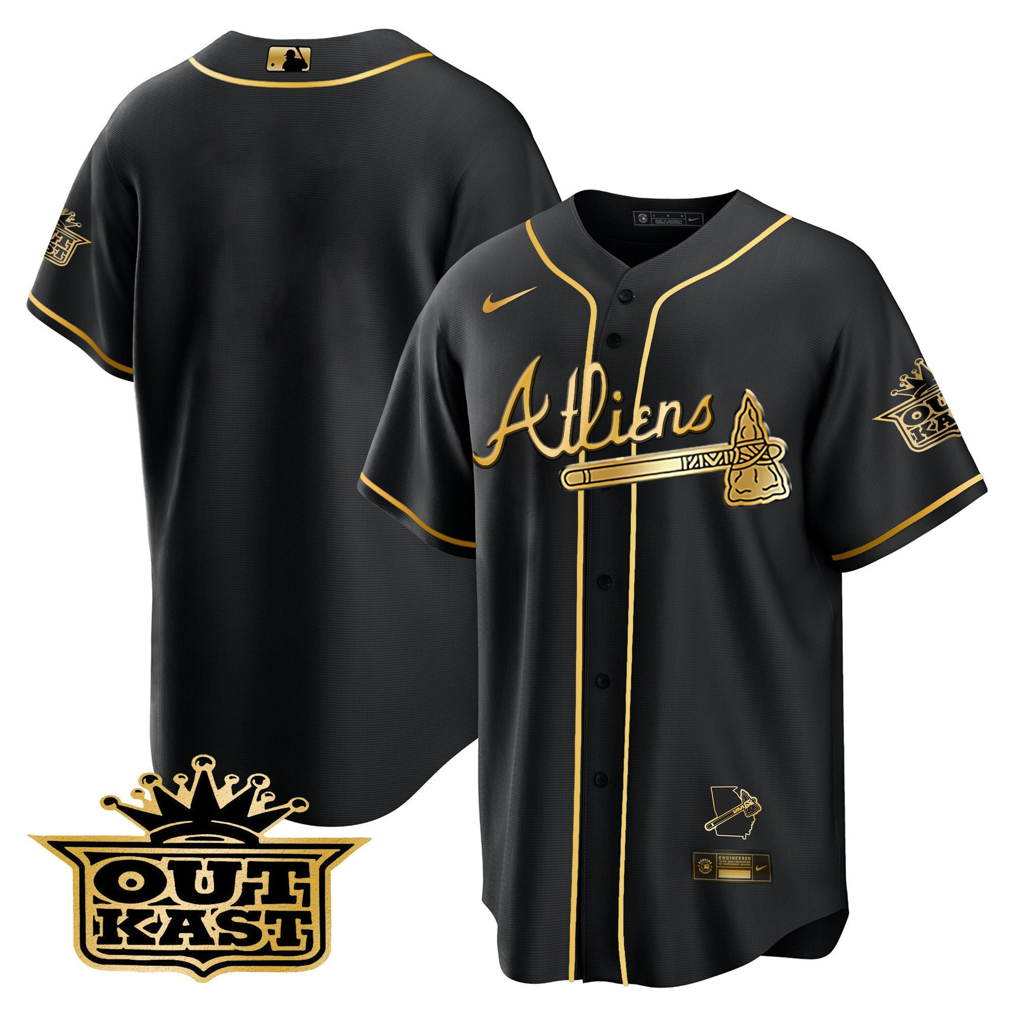 Men’s Atlanta Atliens Cool Base Jersey V2