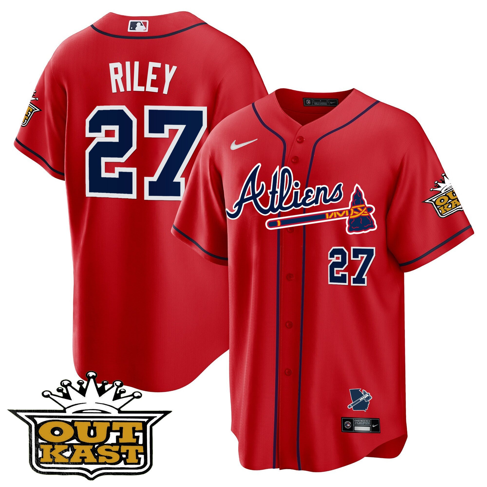 Men’s Atlanta Atliens Cool Base Jersey V2