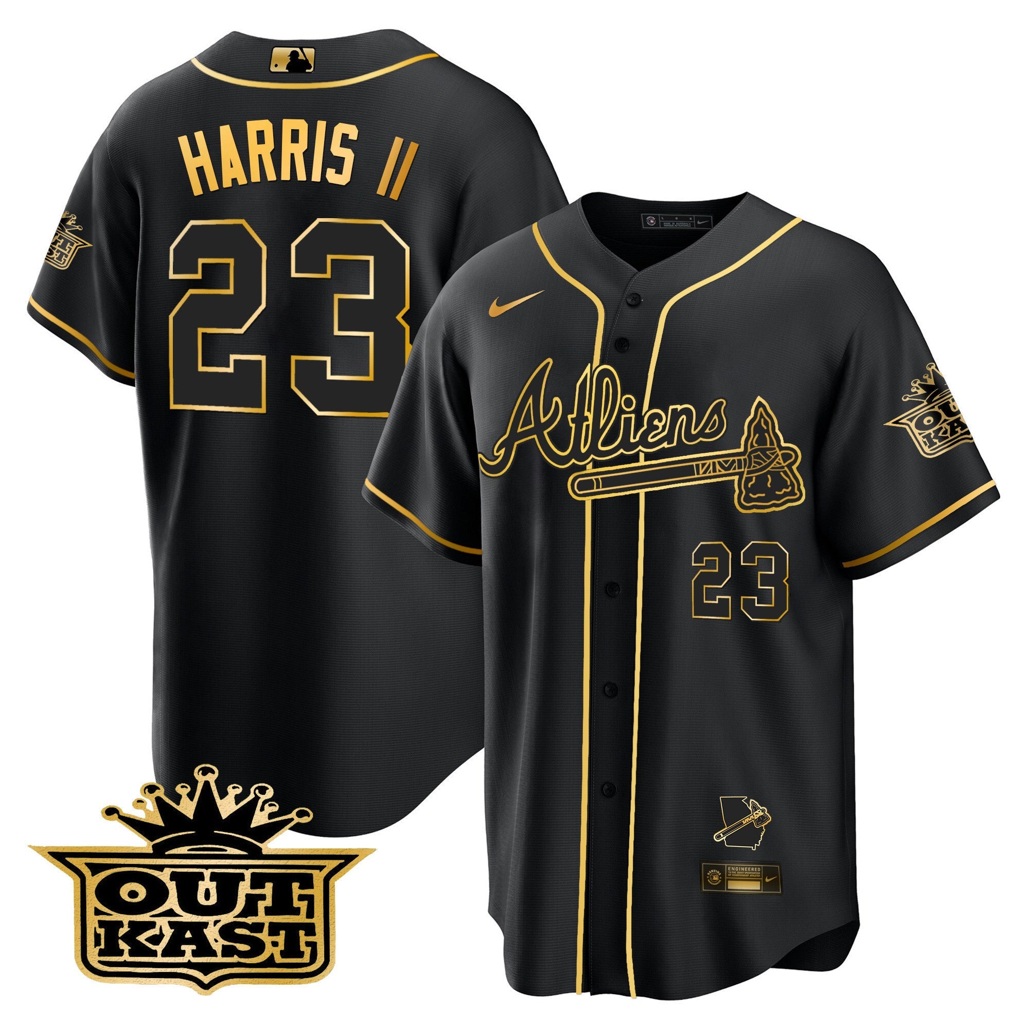 Men’s Atlanta Atliens Cool Base Jersey V2