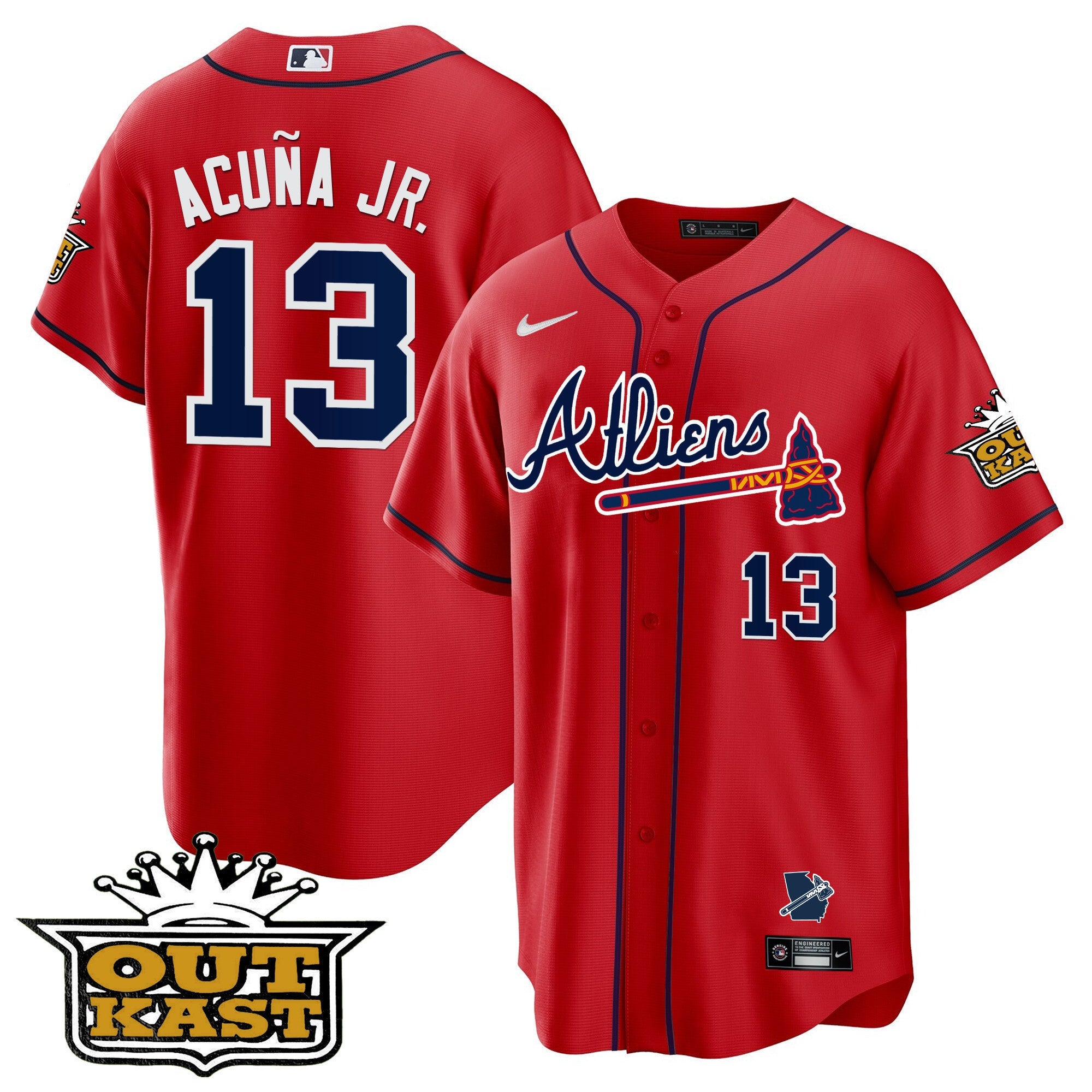 Men’s Atlanta Atliens Cool Base Jersey V2