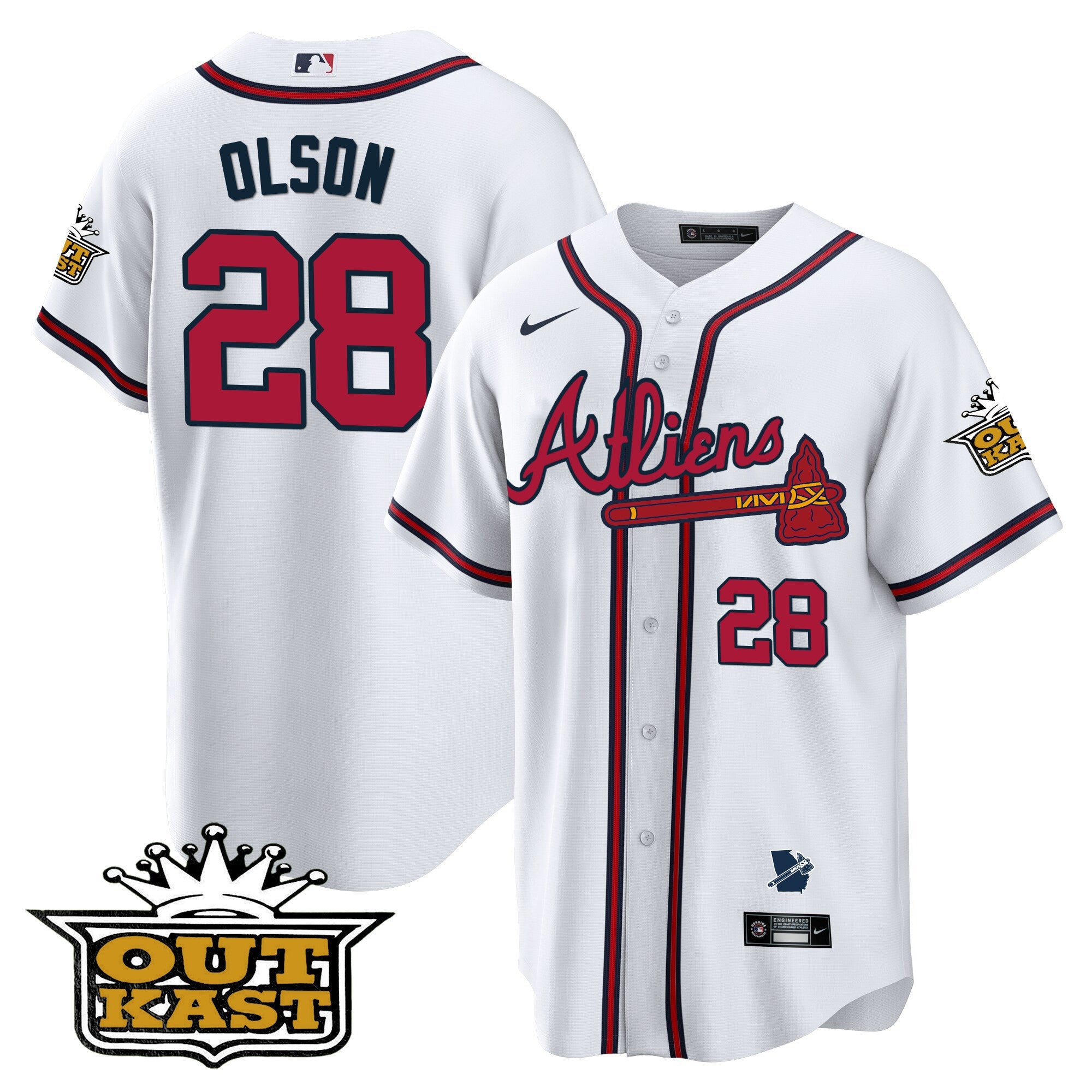 Men’s Atlanta Atliens Cool Base Jersey V2